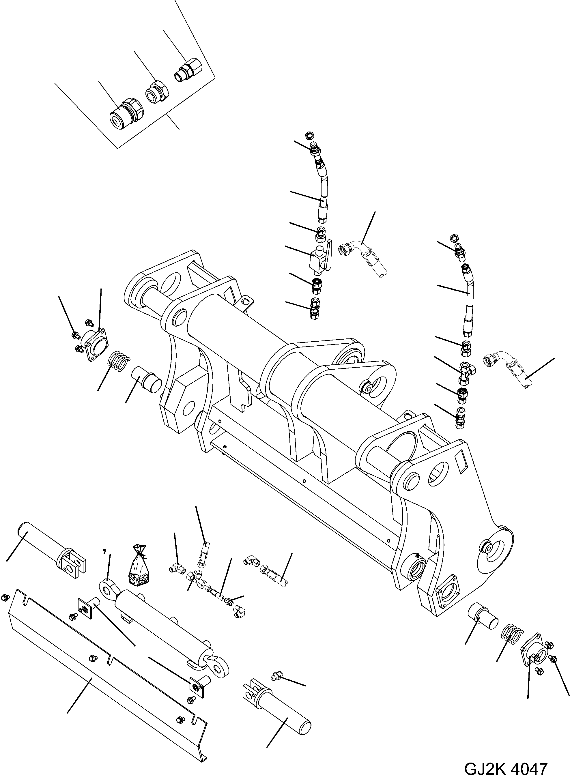 Болт 42Y-72-H0P79 KOMATSU