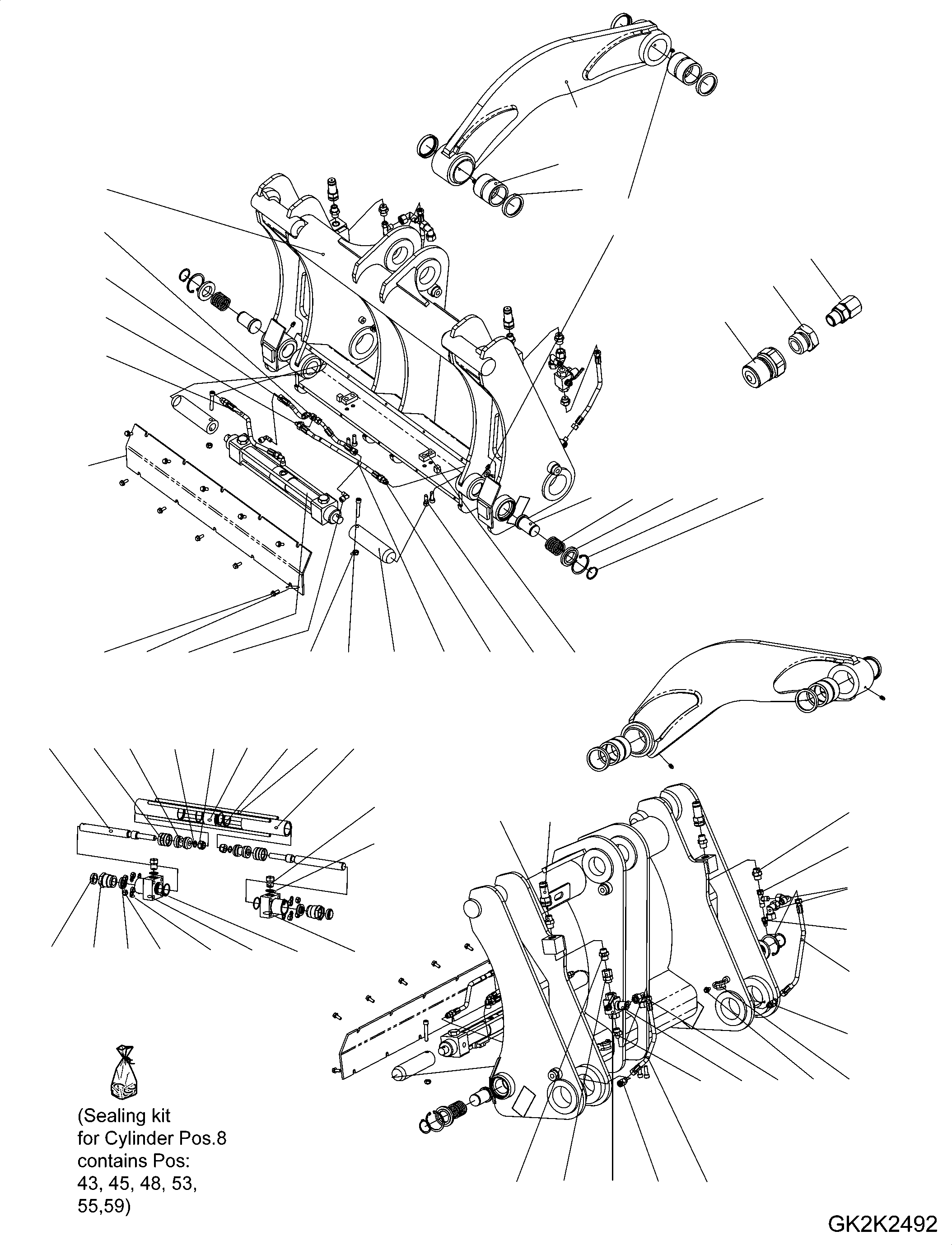 Уплотнительное кольцо круглого сечения 42Y-72-H0P75 KOMATSU