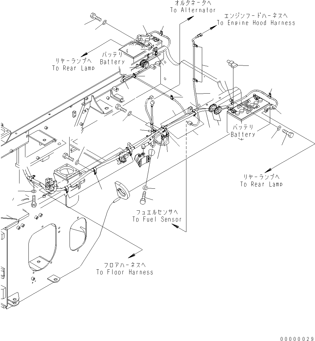 Жгут проводов 418-06-32563 KOMATSU