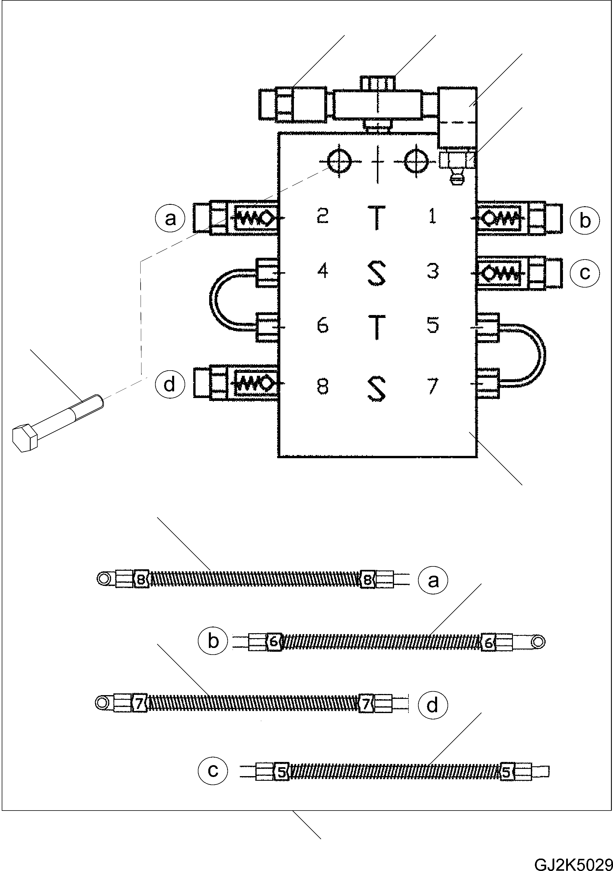 Шланг 418-09-H0290 KOMATSU