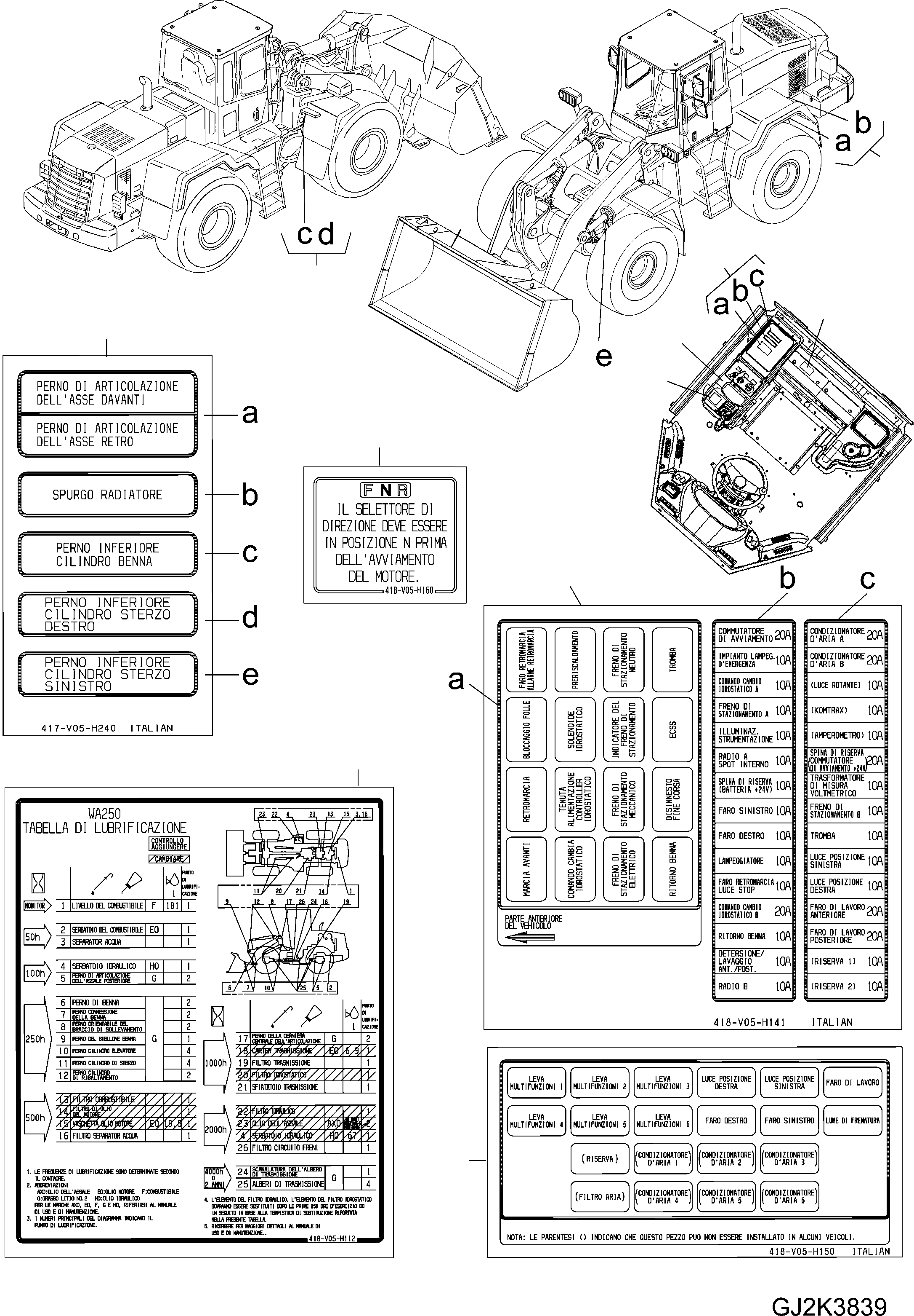 Наклейка 418-V05-H112 KOMATSU