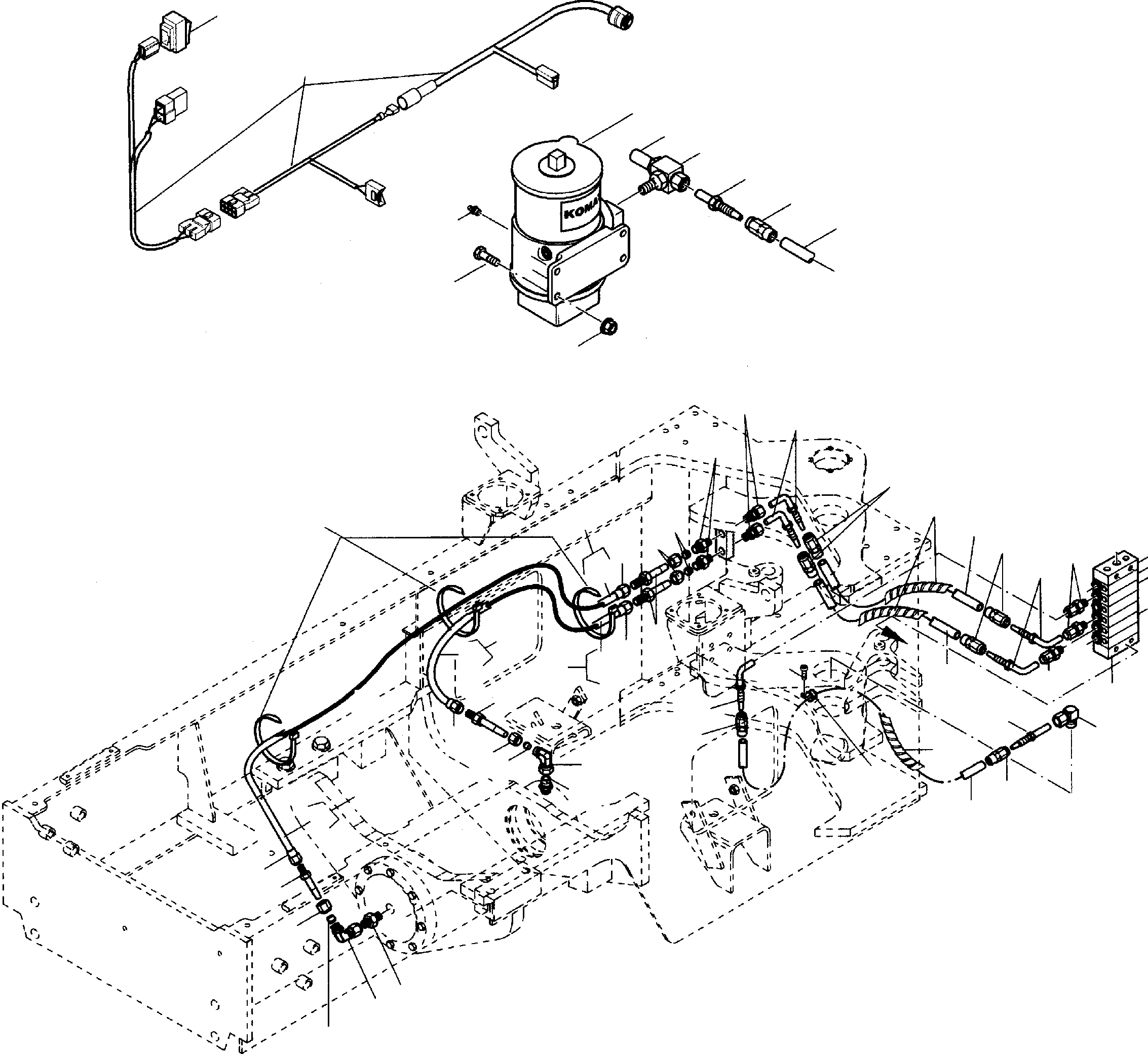 Шланг 421-S95-HP91 KOMATSU
