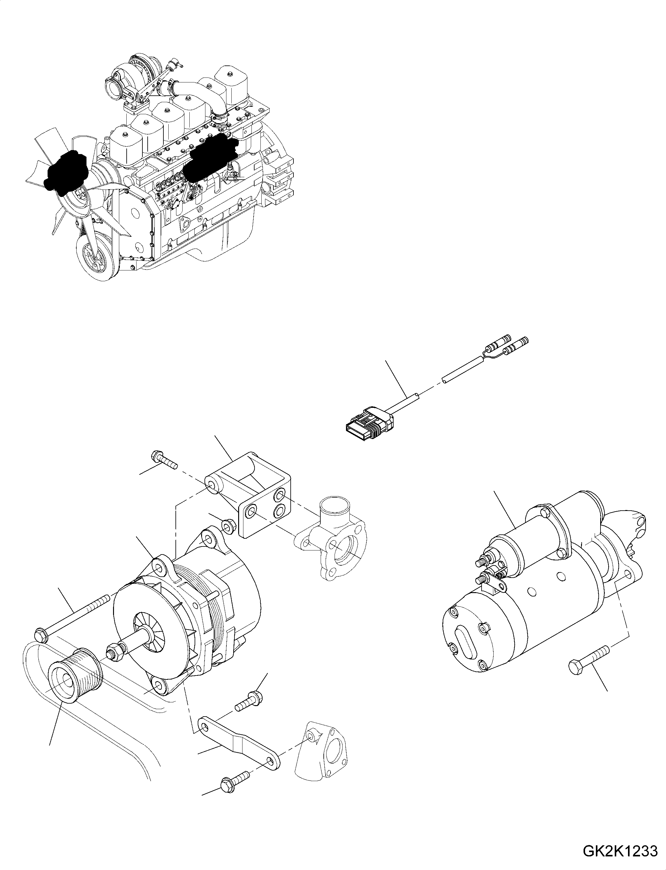 Жгут проводов CU4920029 KOMATSU