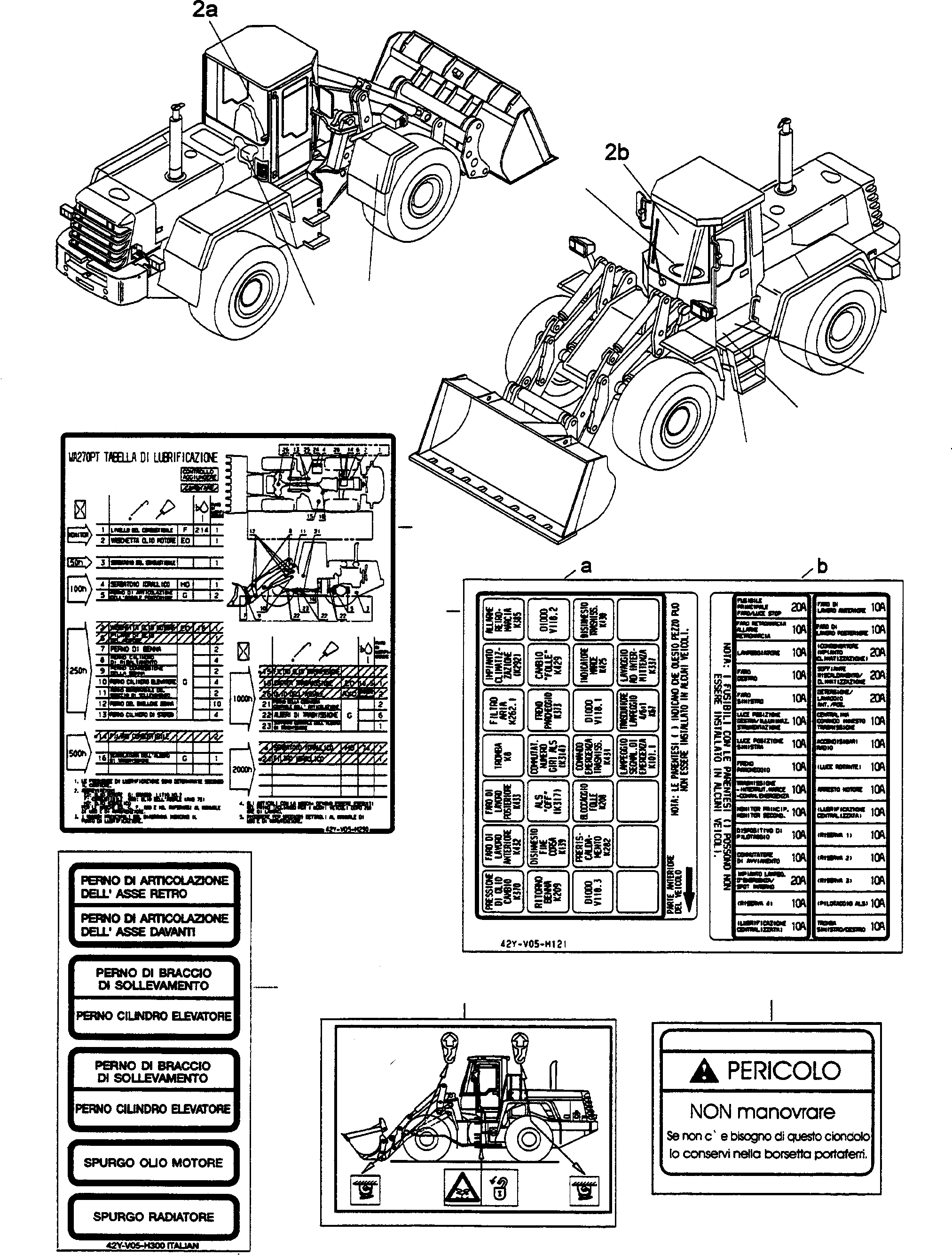 Наклейка 42Y-V05-H121 KOMATSU