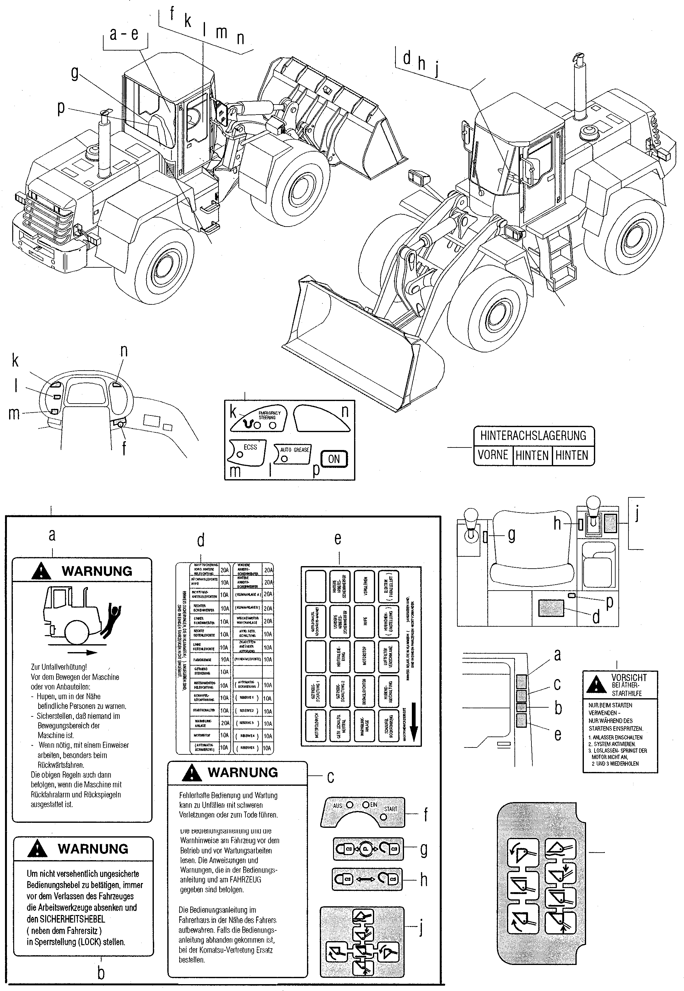 Наклейка 424-V07-H080 KOMATSU