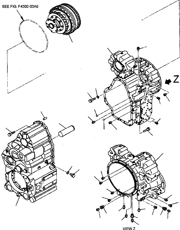 Коробка передач в сборе 714-16-X0052 KOMATSU