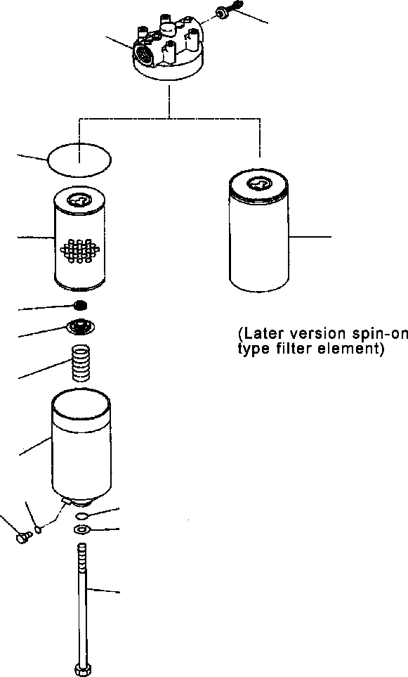 FILTER ASSEMBLY, SPIN-ON 714-15-28700 KOMATSU