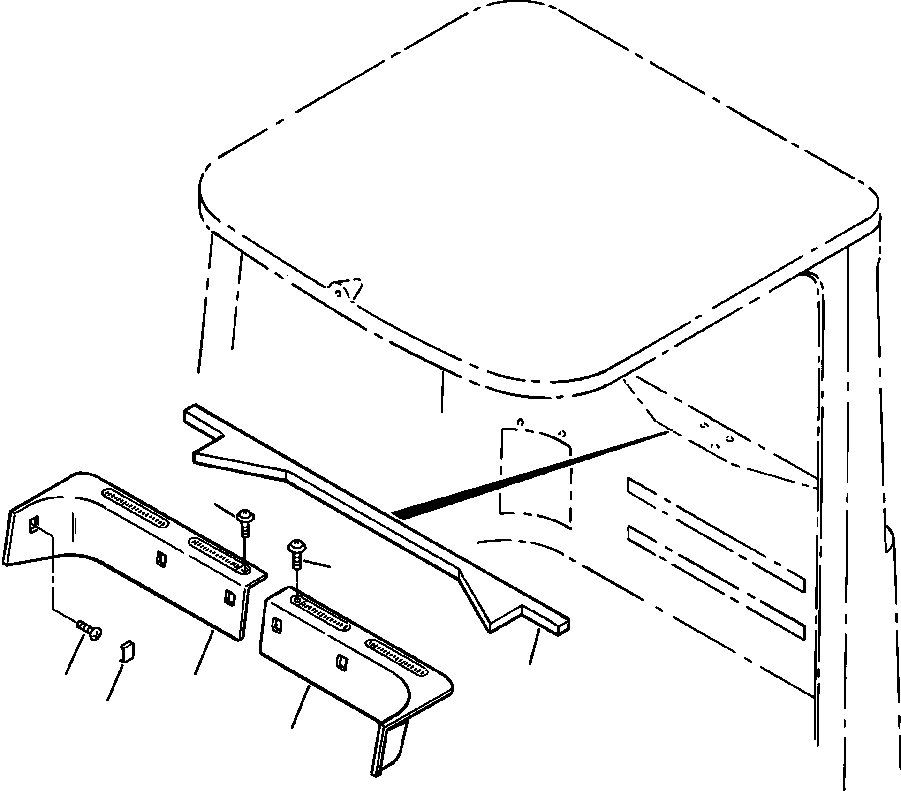 COVER, L.H 419-962-A711 KOMATSU