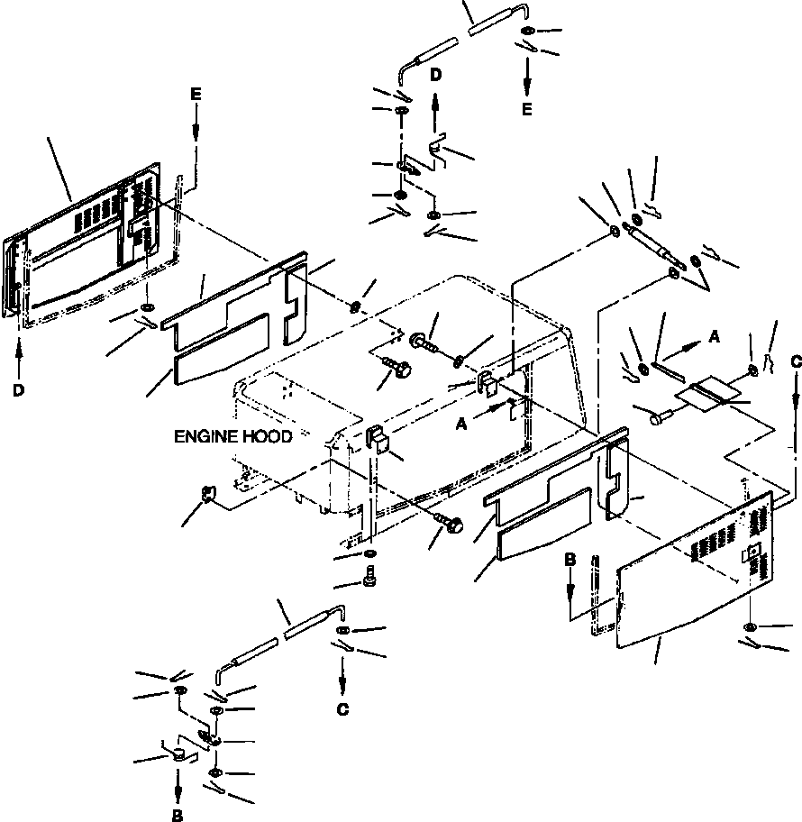 SHEET, L.H 419-284-2170 KOMATSU