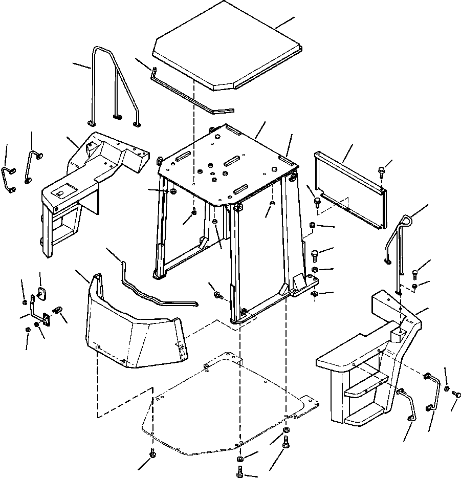 FLOOR, STEP R.H 419-V33-A520 KOMATSU
