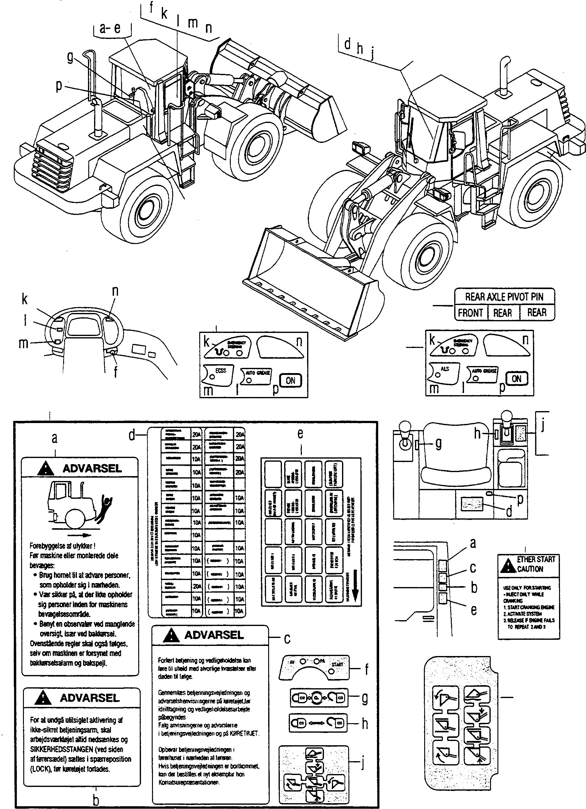 Наклейка 419-K93-H140 KOMATSU