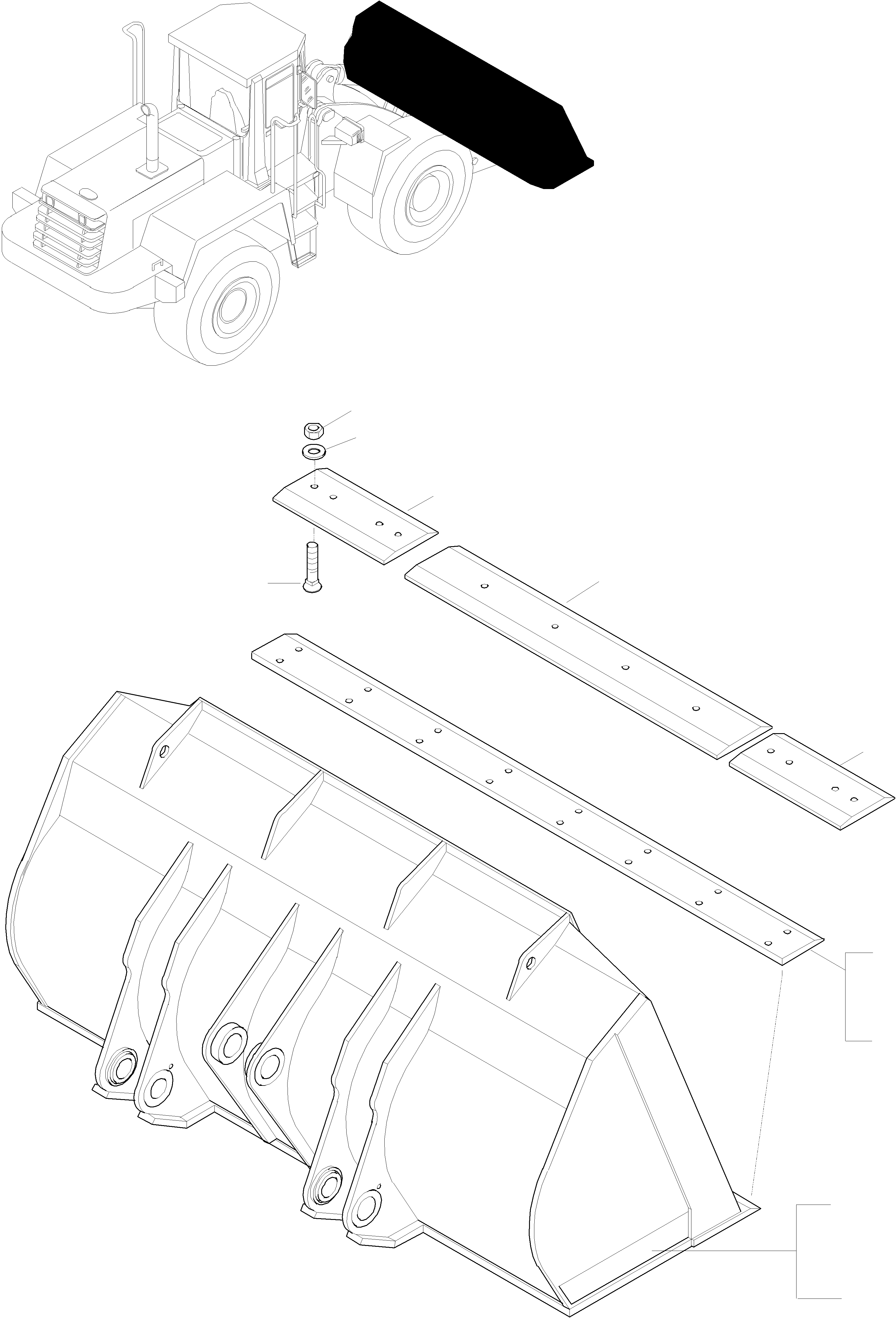 Ковш 419-70-H2C02 KOMATSU