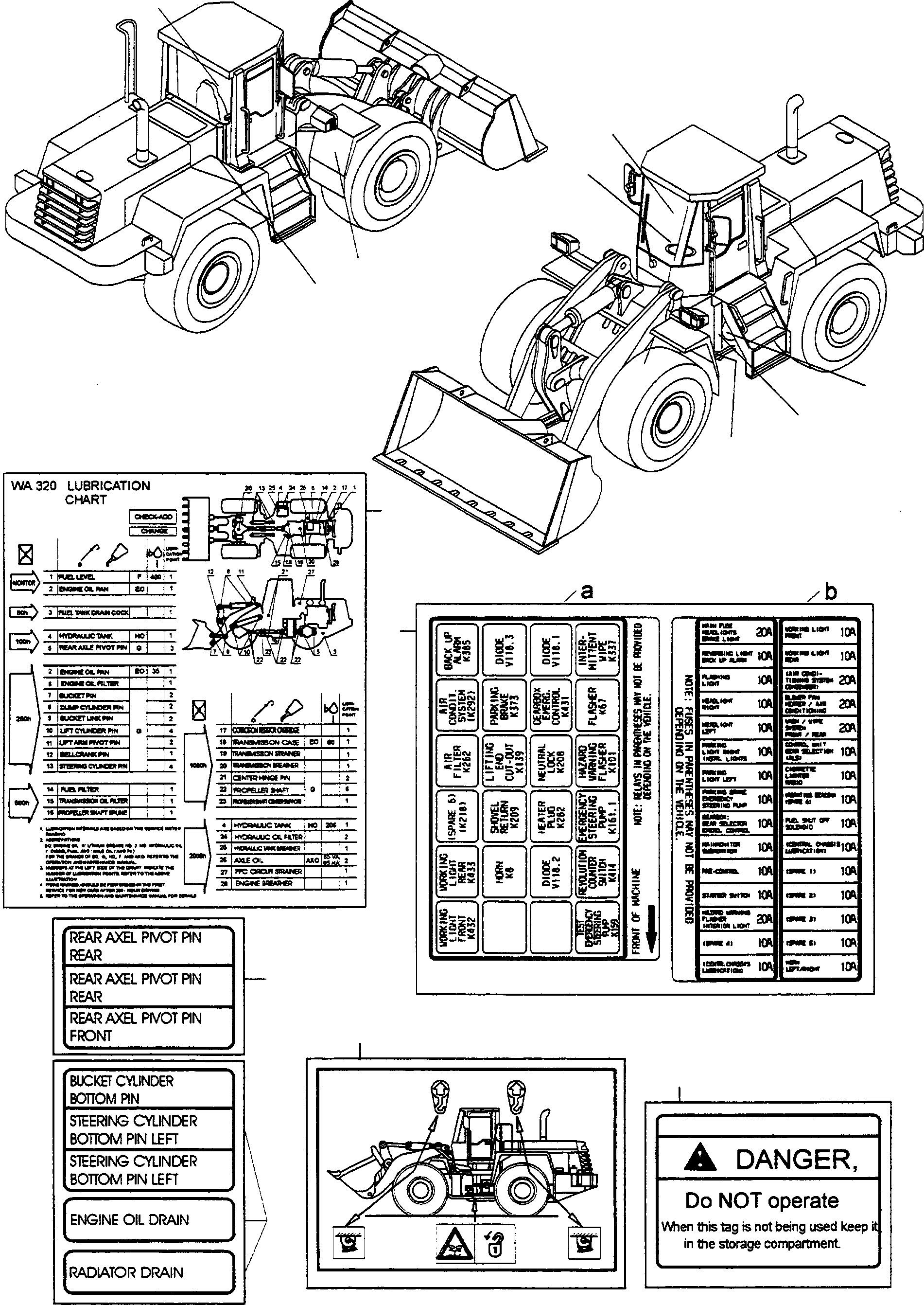 Наклейка 419-93-H1171 KOMATSU