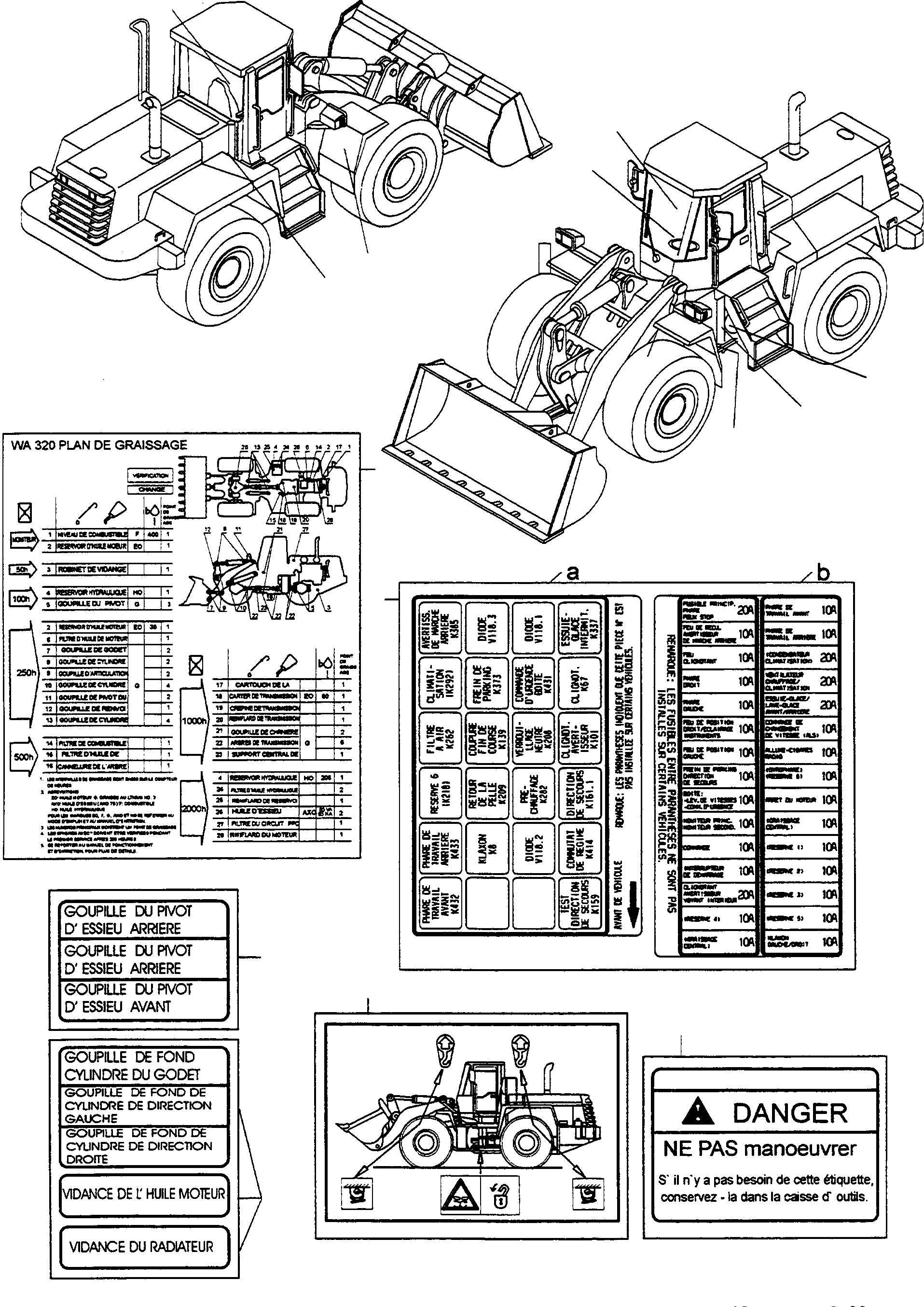 Наклейка 419-933-H121 KOMATSU