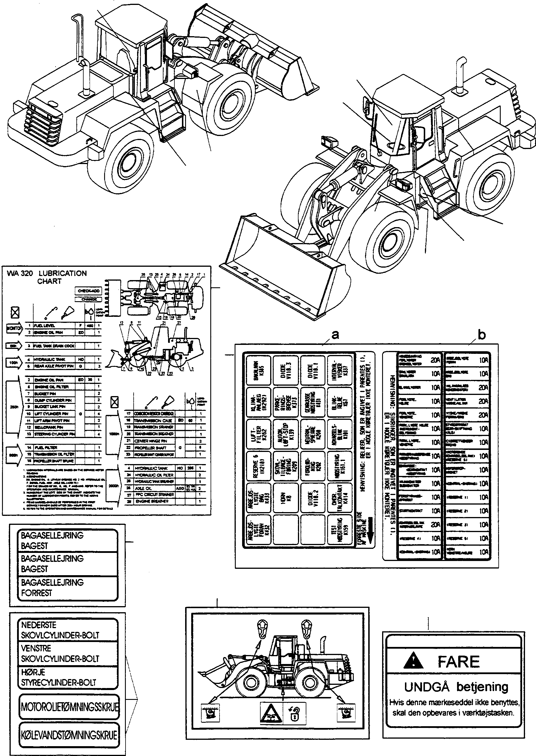 Наклейка 419-K93-H211 KOMATSU