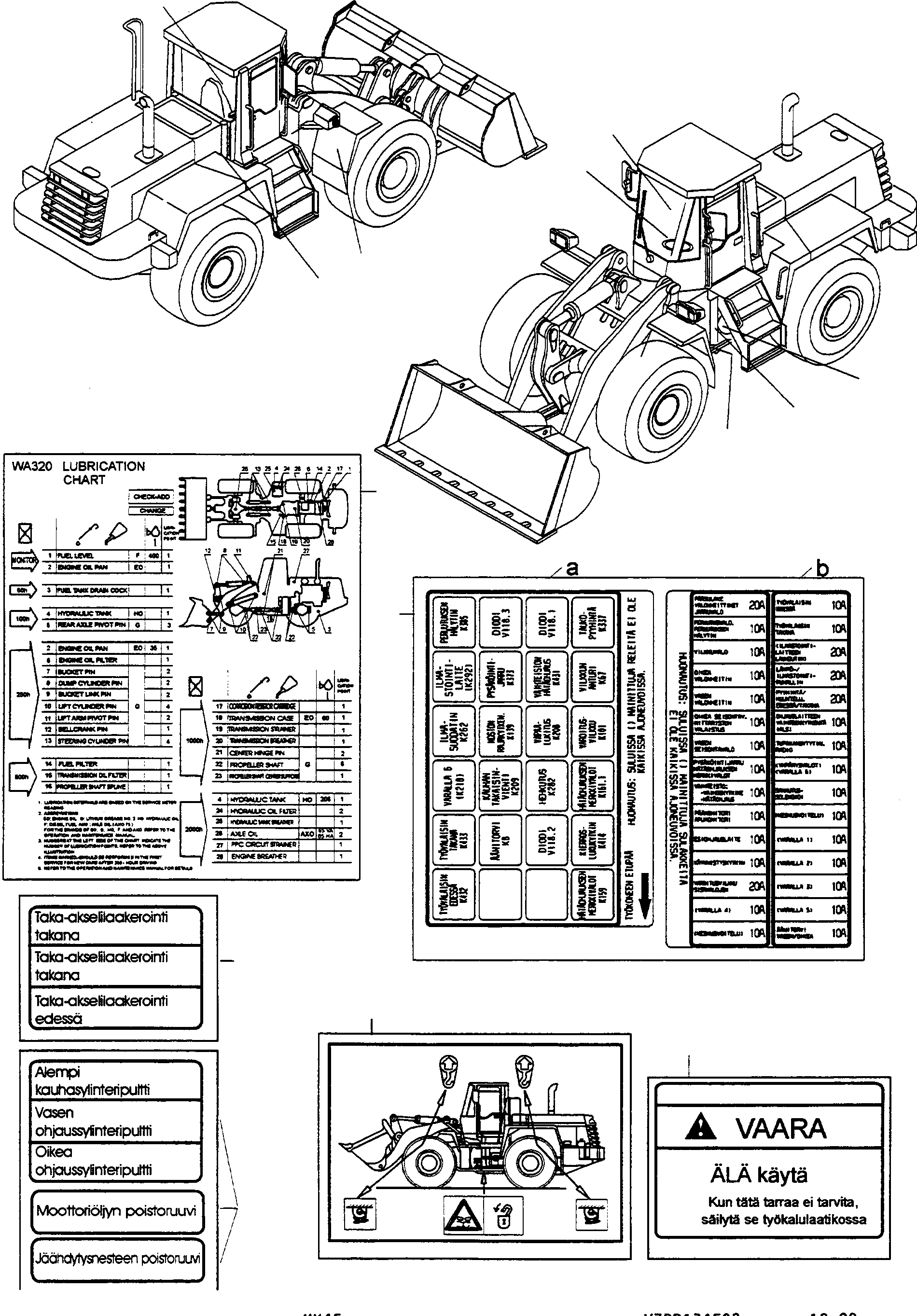 Наклейка 419-K93-H201 KOMATSU