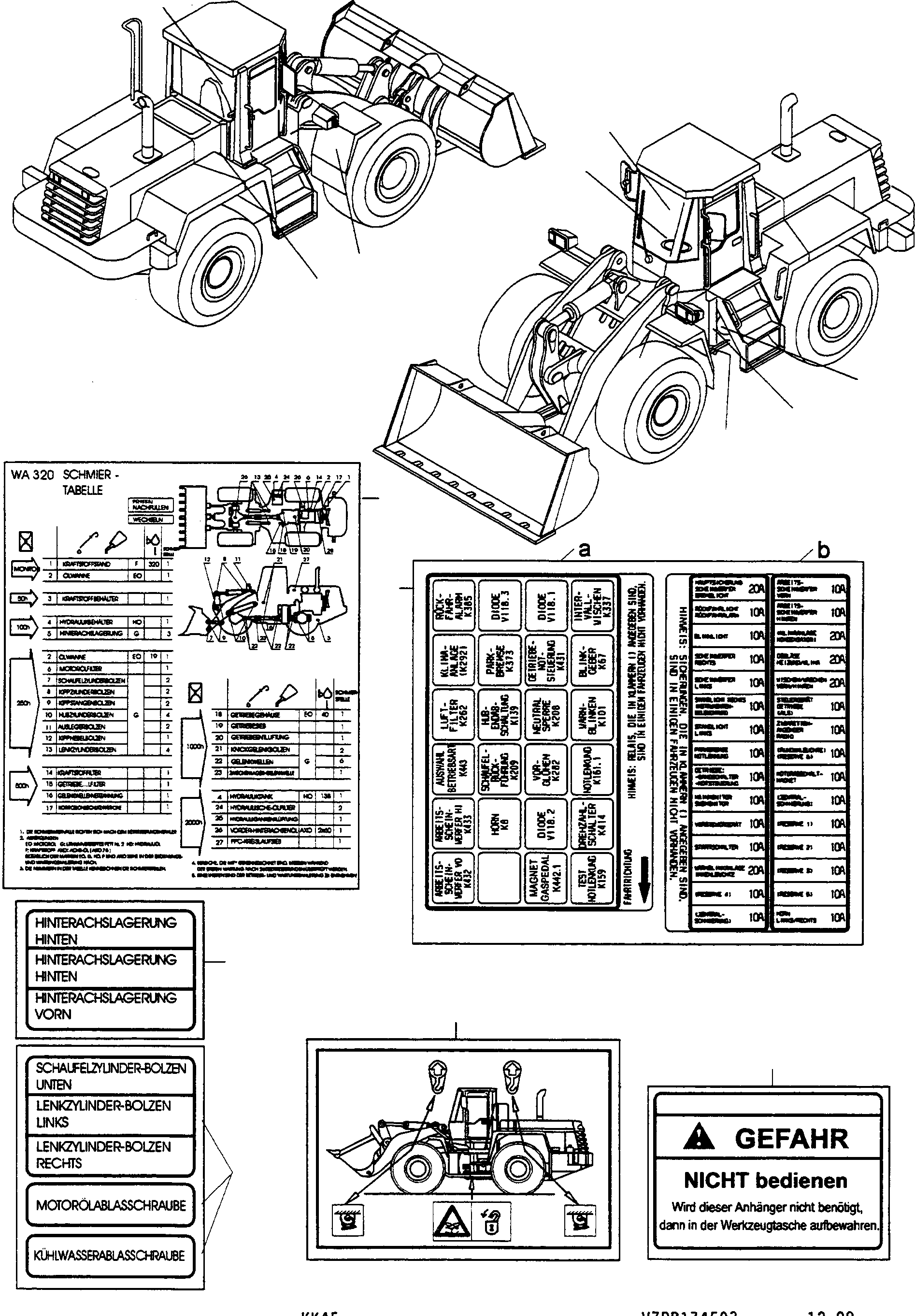 Наклейка 419-V07-H012 KOMATSU