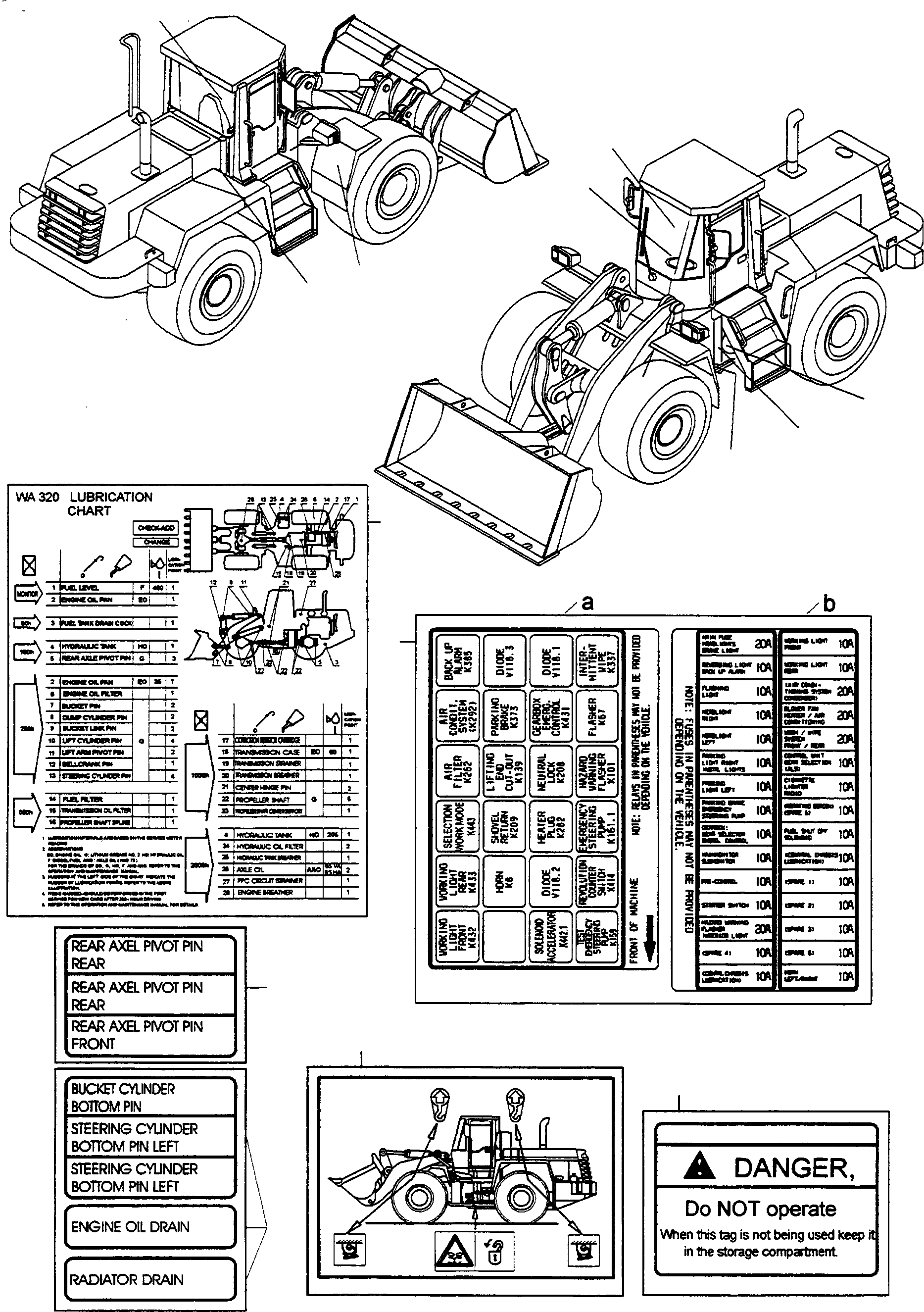 Наклейка 419-93-H1172 KOMATSU