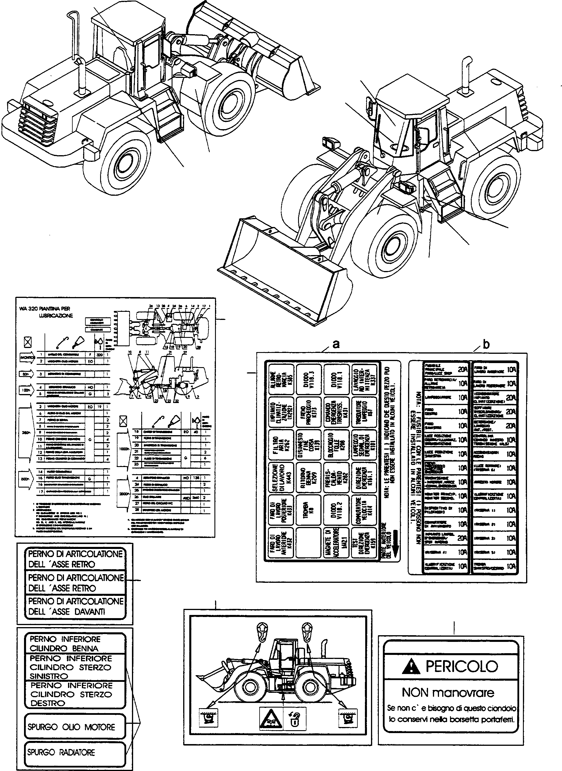 Наклейка 419-V05-H122 KOMATSU