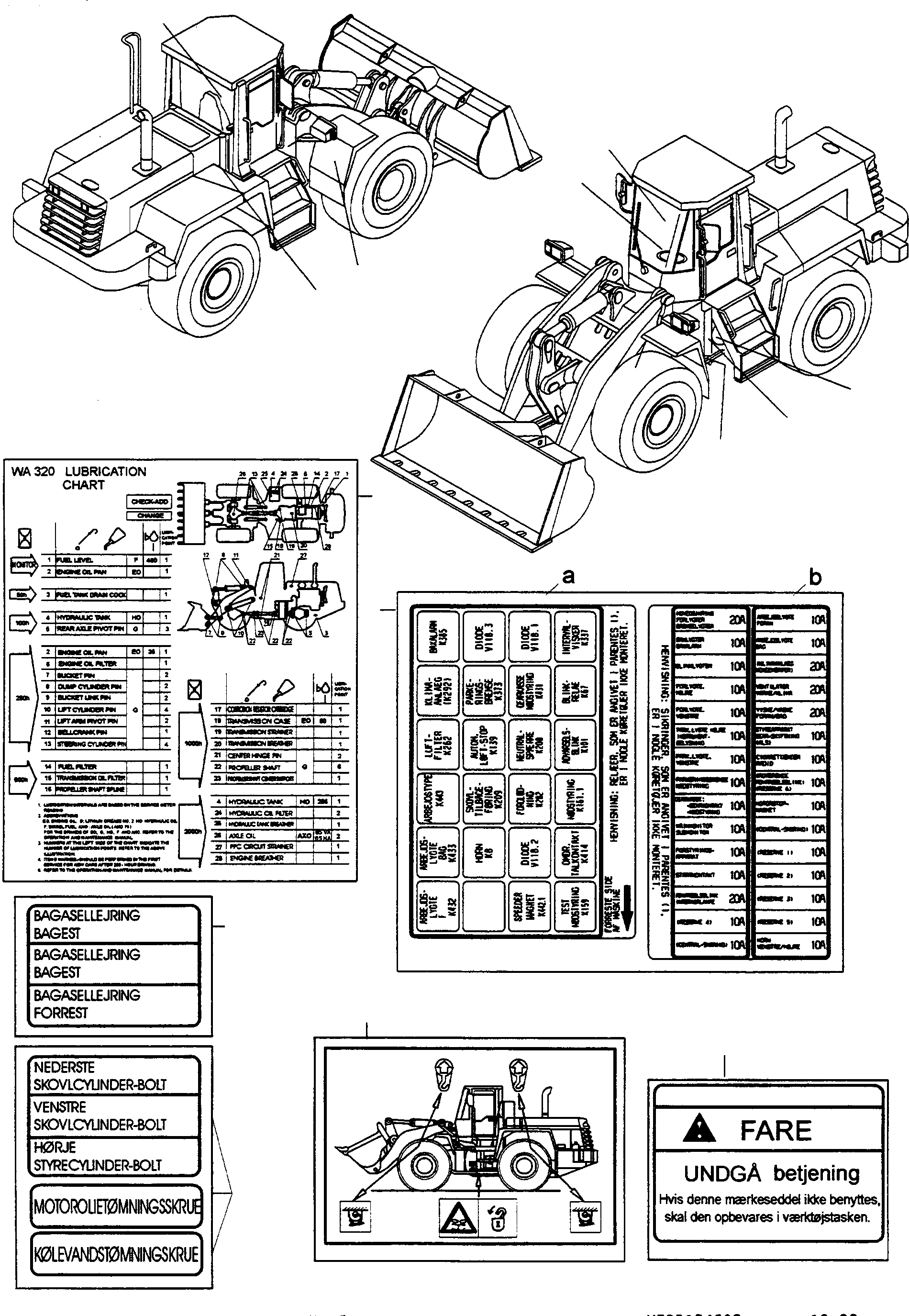 Наклейка 419-K93-H212 KOMATSU