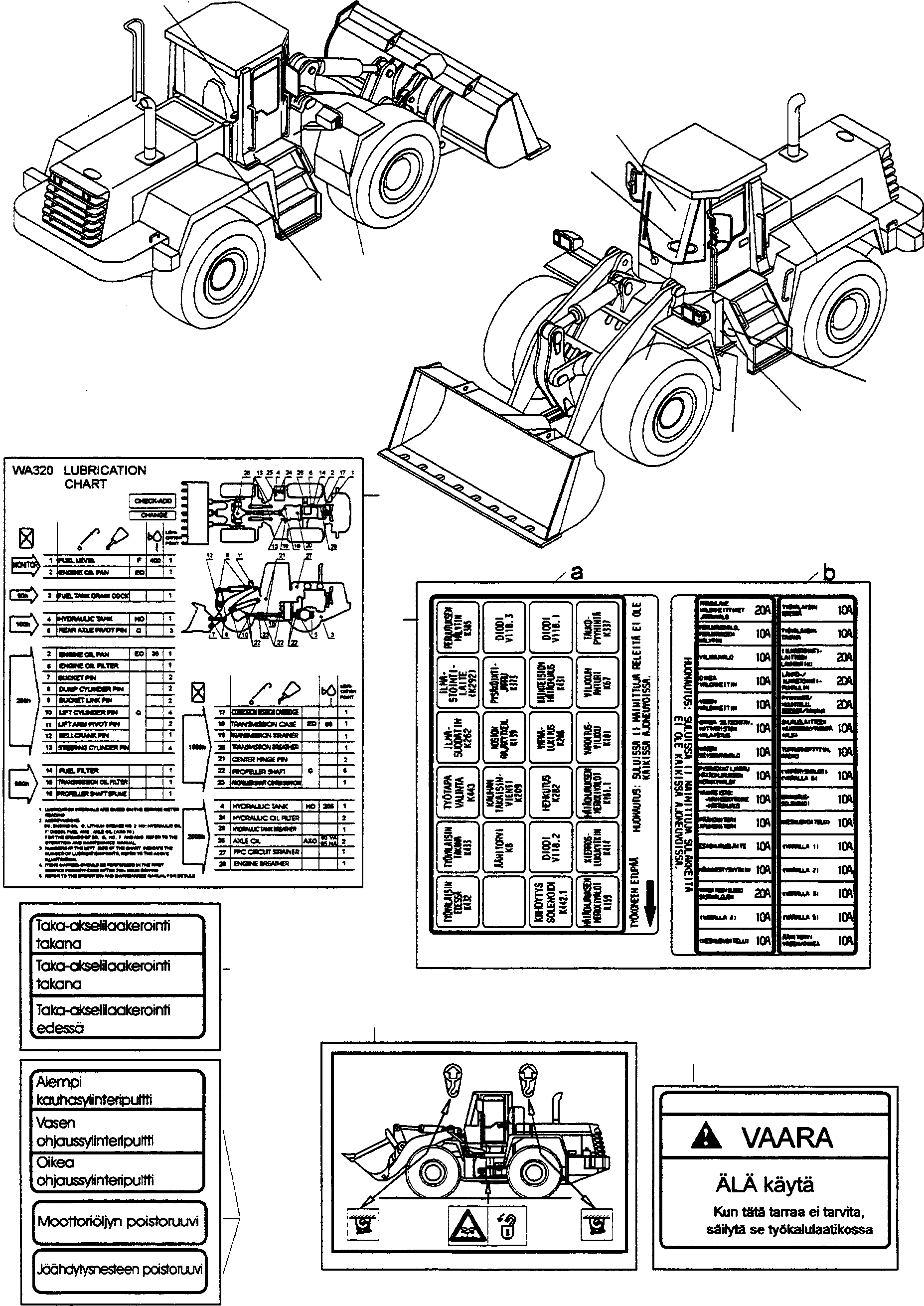 Наклейка 419-K93-H202 KOMATSU