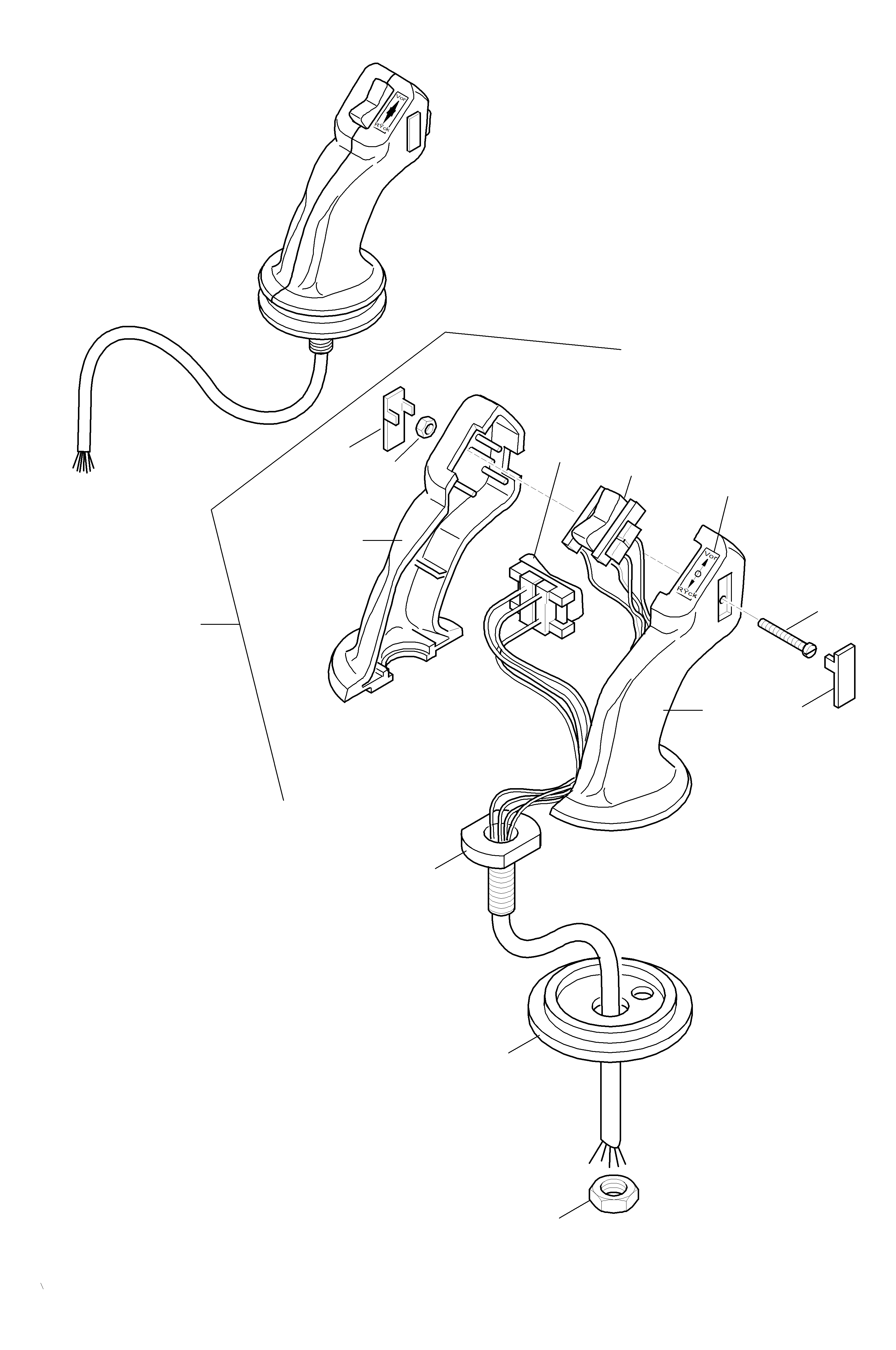 Рукоятка-захват 423-V91-H110 KOMATSU