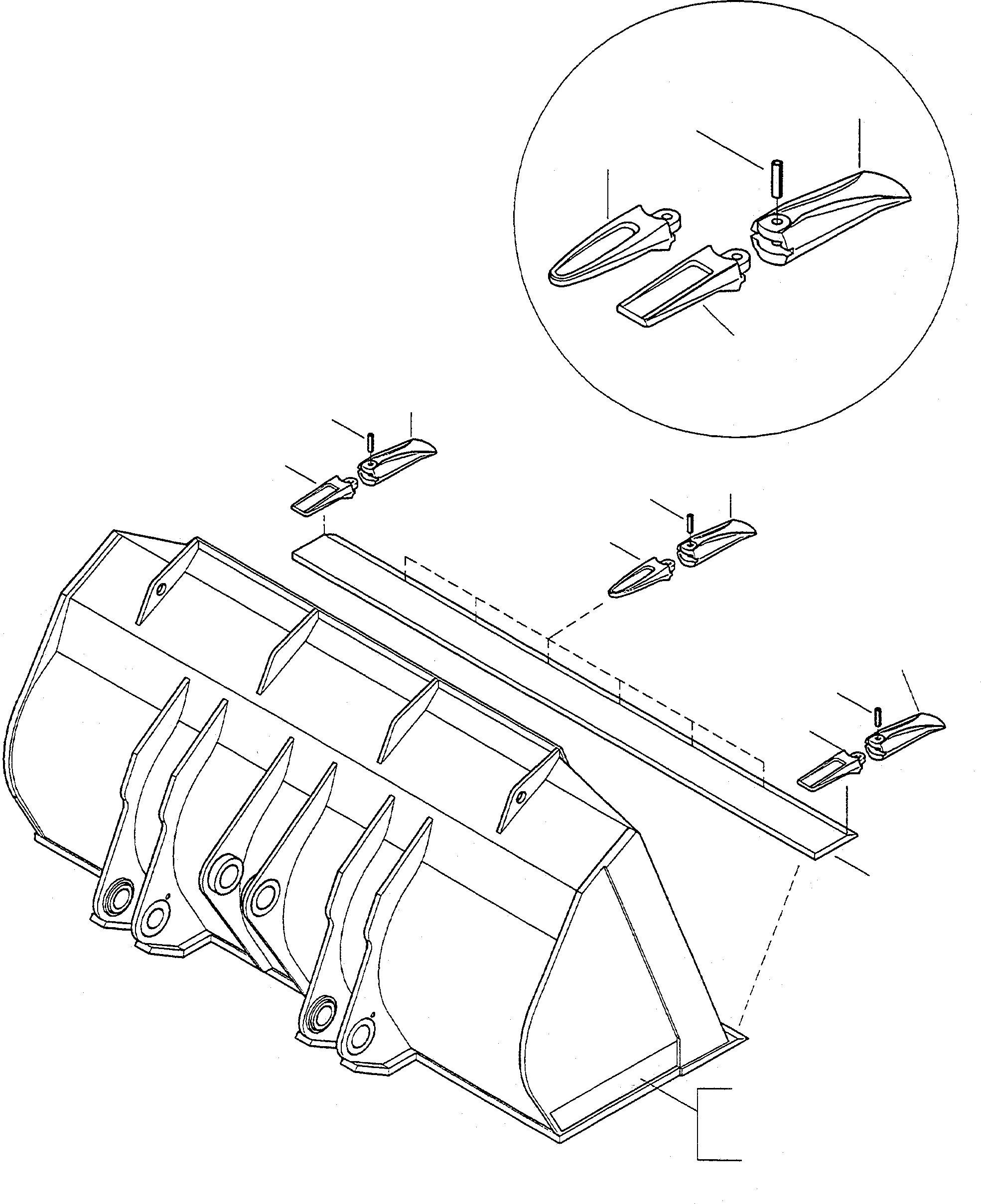 Щётка стеклоочистителя 419-70-H2640 KOMATSU