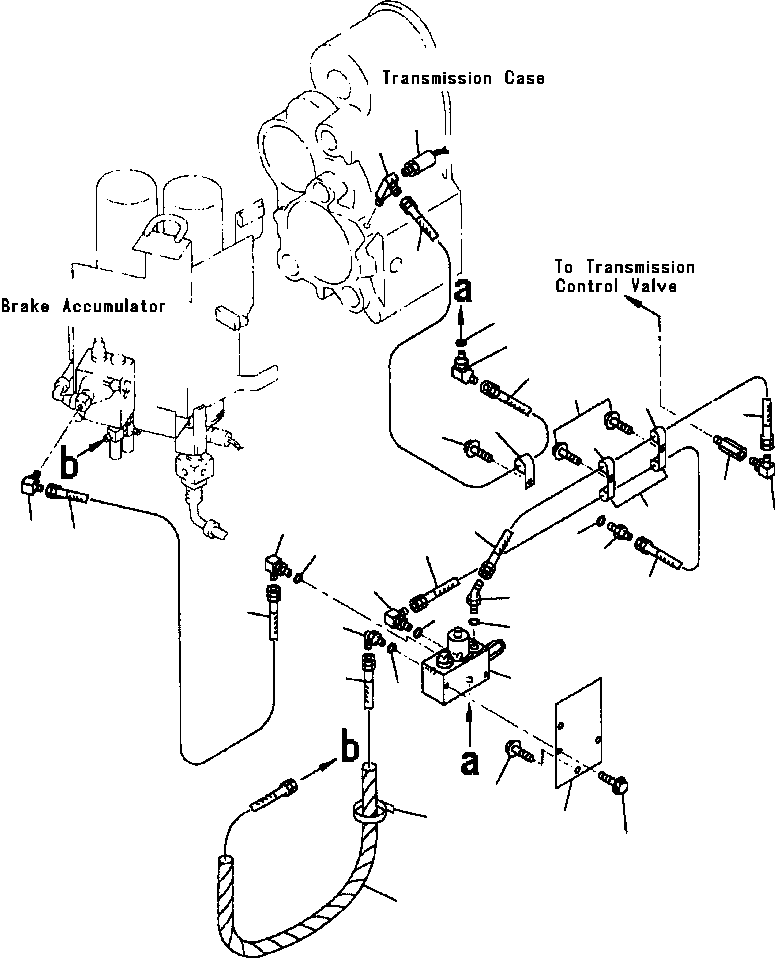 Шланг 423-43-27550 KOMATSU