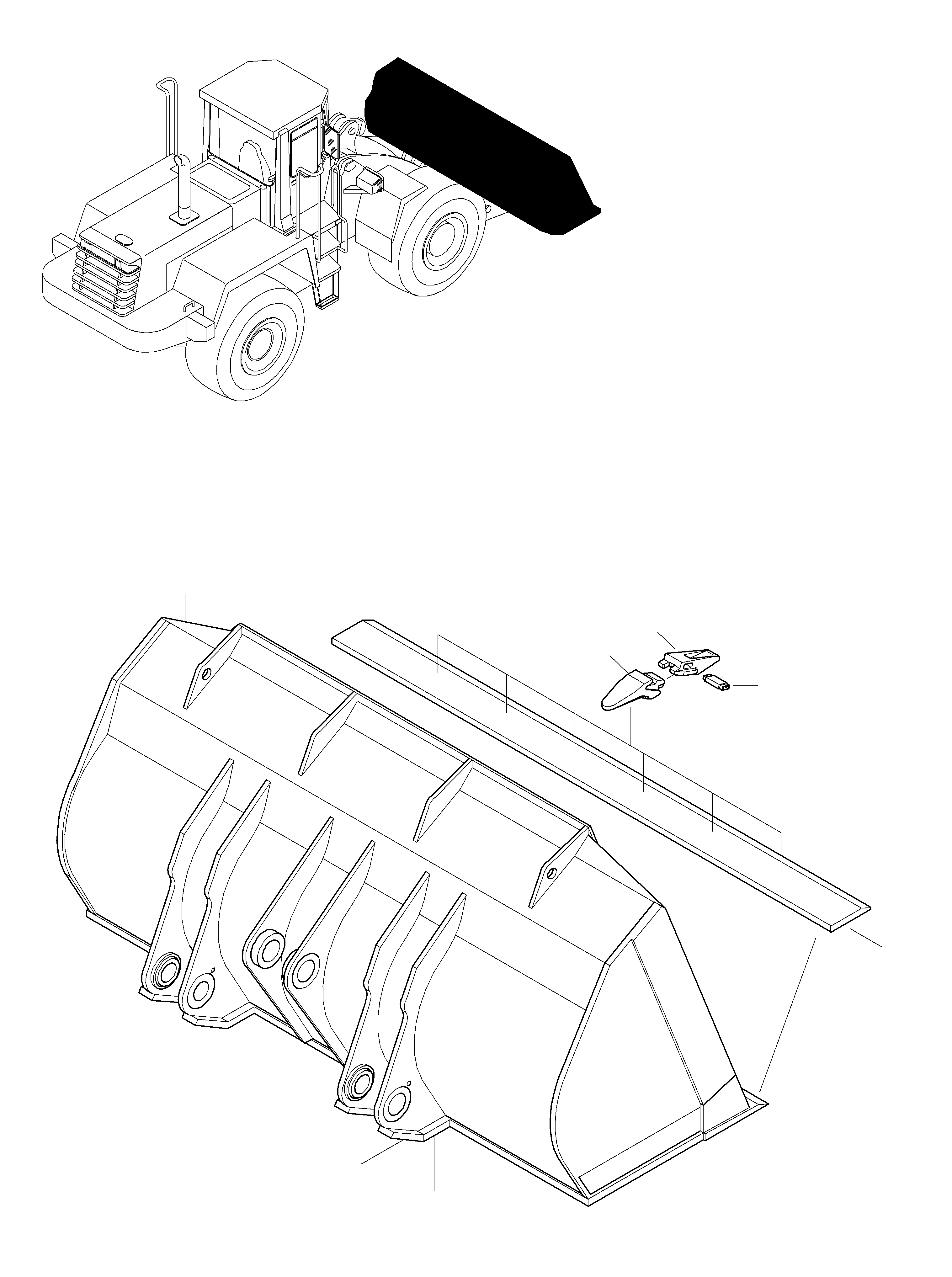 Режущая кромка 423-70-H2C00 KOMATSU