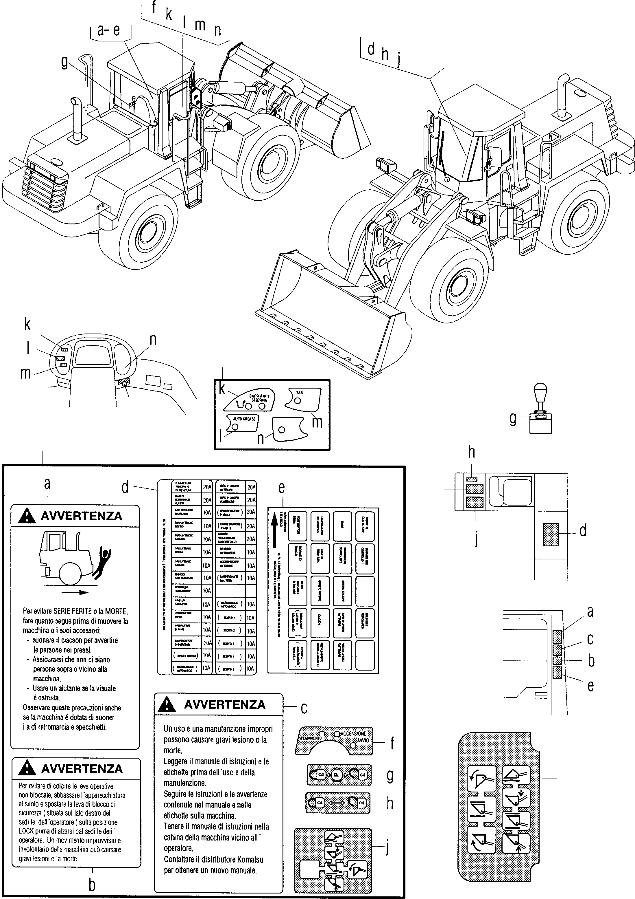 Наклейка 421-V05-2120 KOMATSU
