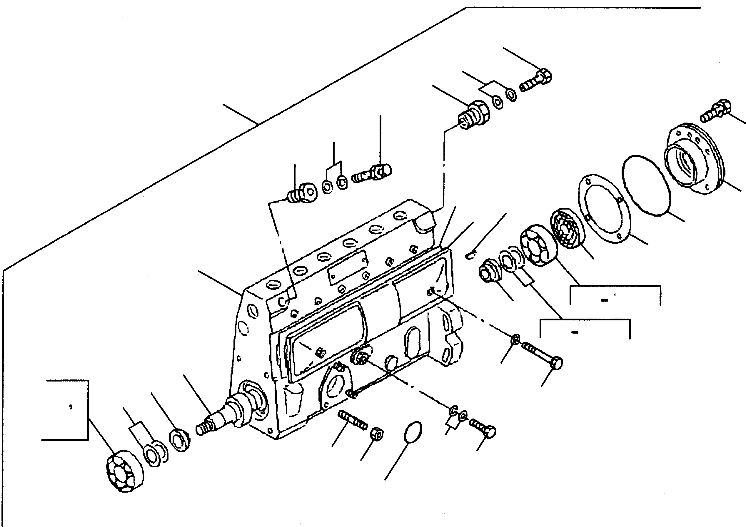 INJECTION PUMP 6221-71-1230 KOMATSU