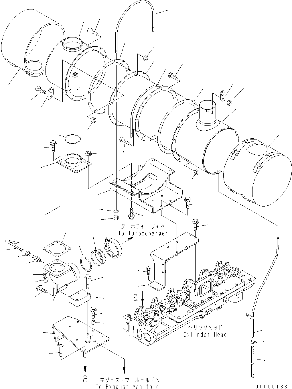 Корпус 6743-11-5680 KOMATSU