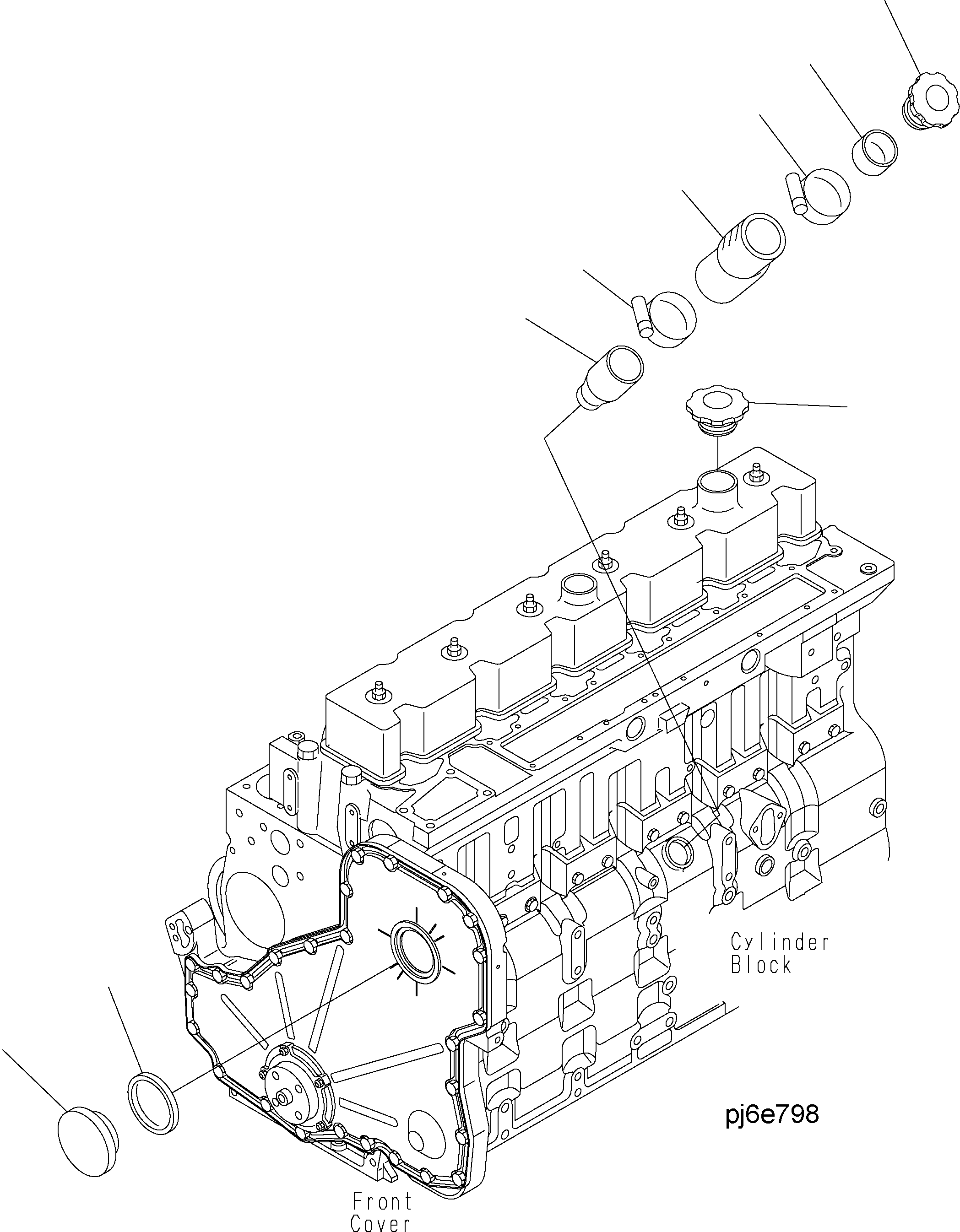 Шланг 6741-21-7810 KOMATSU
