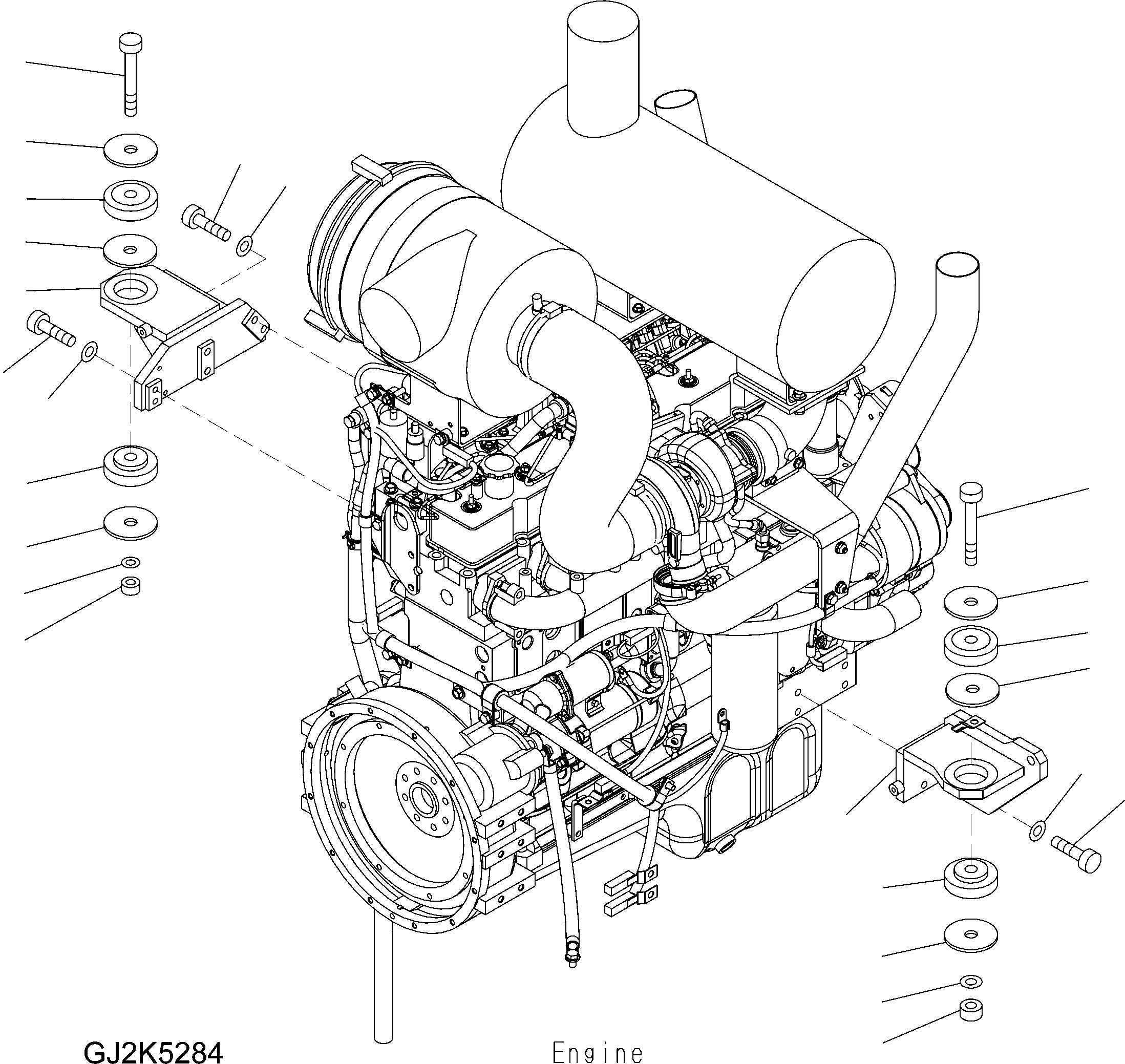 Регулировочная прокладка 424-01-H1230 KOMATSU