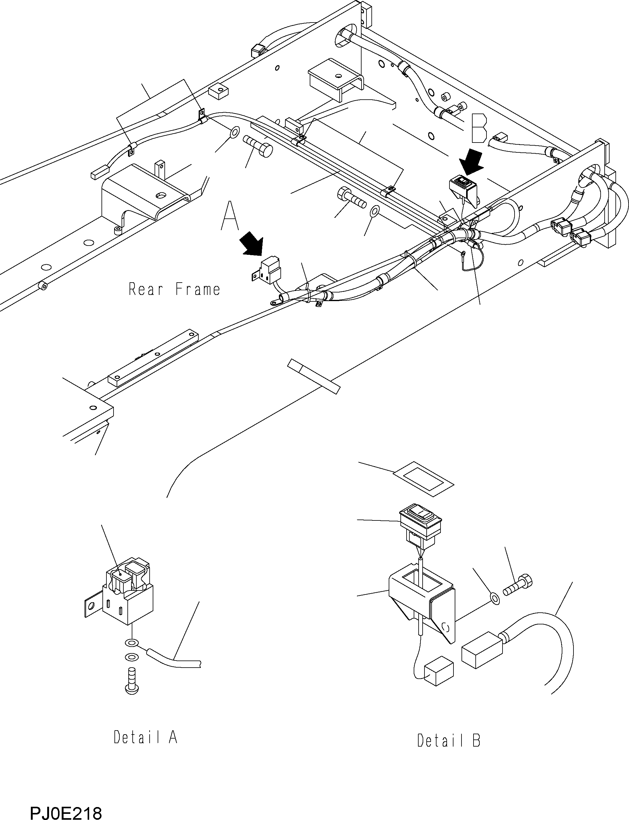 Жгут проводов 424-06-32161 KOMATSU