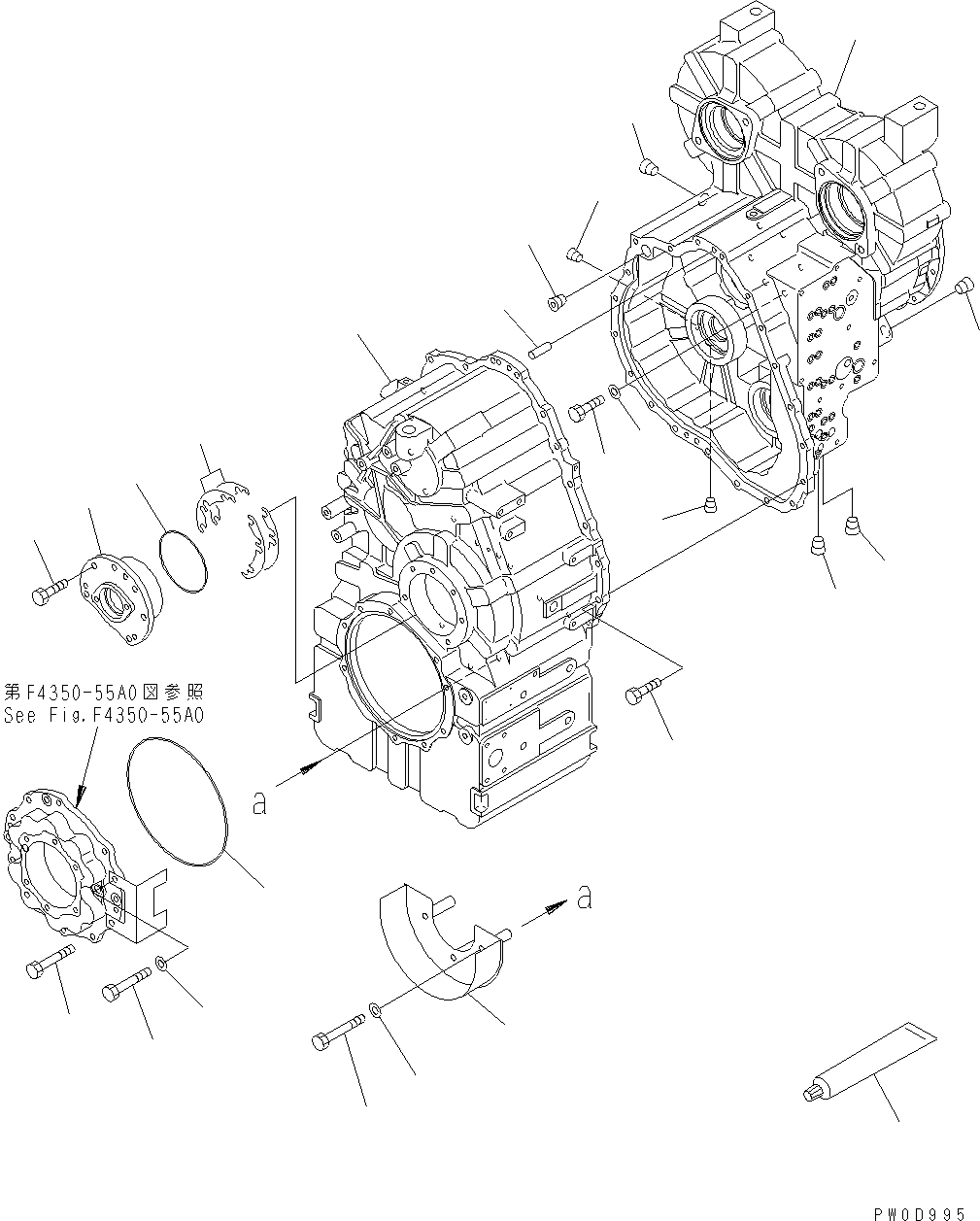 TRANSMISSION ASSEMBLY (STD) 423-15-H1050 KOMATSU