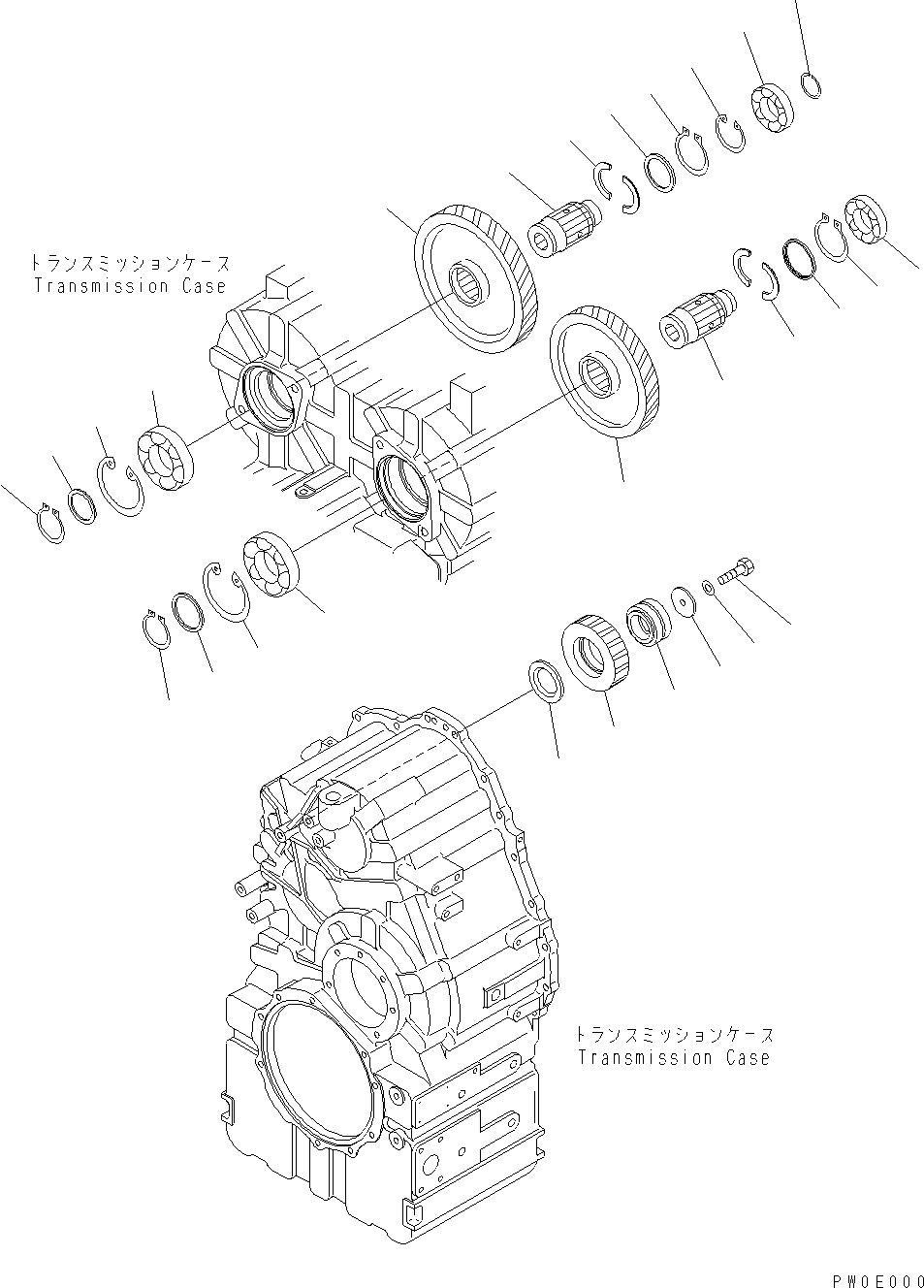 GEAR¤ 28 TEETH,IDLE 714-07-26612 KOMATSU