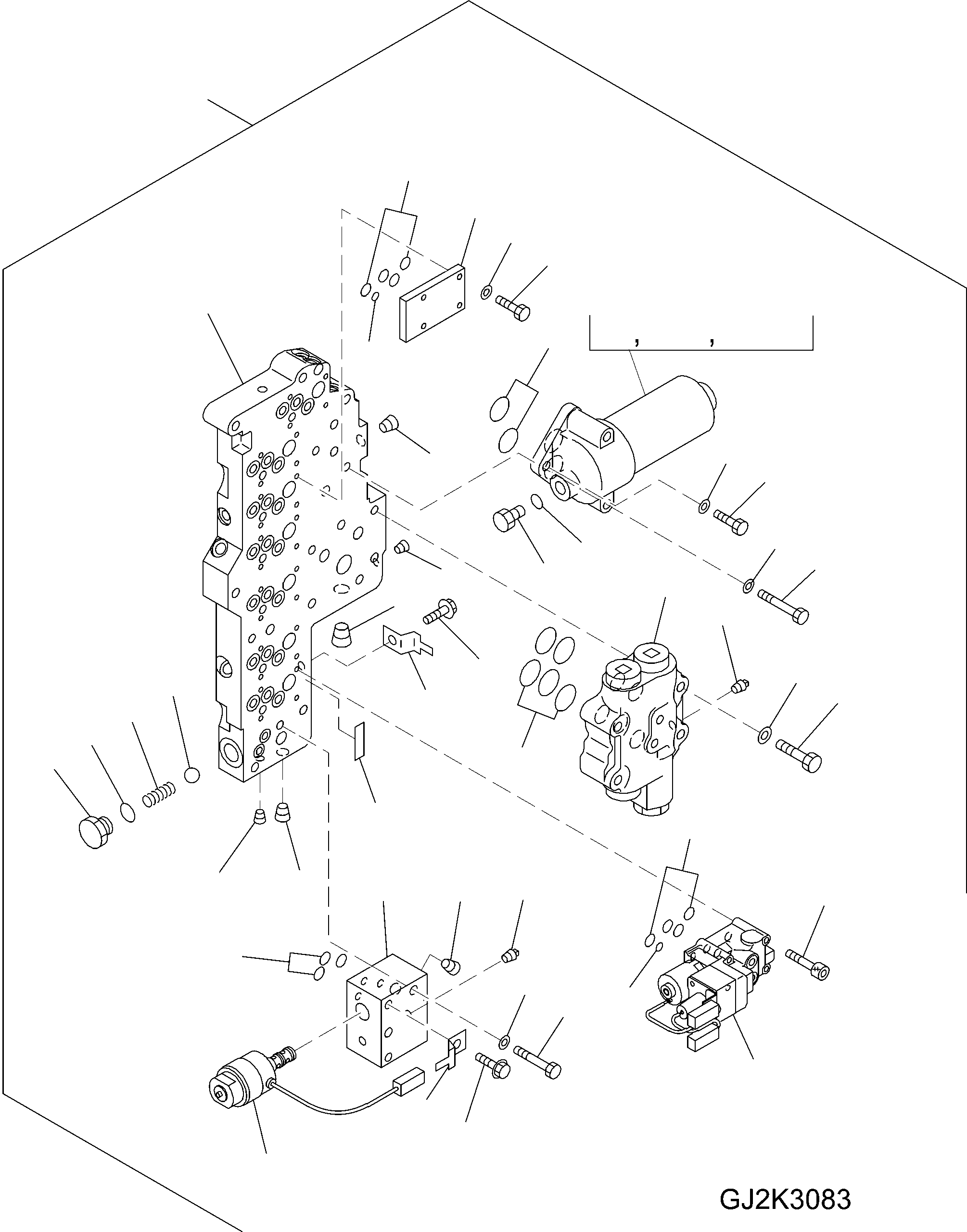 Электромагнитный клапан 714-07-24100 KOMATSU