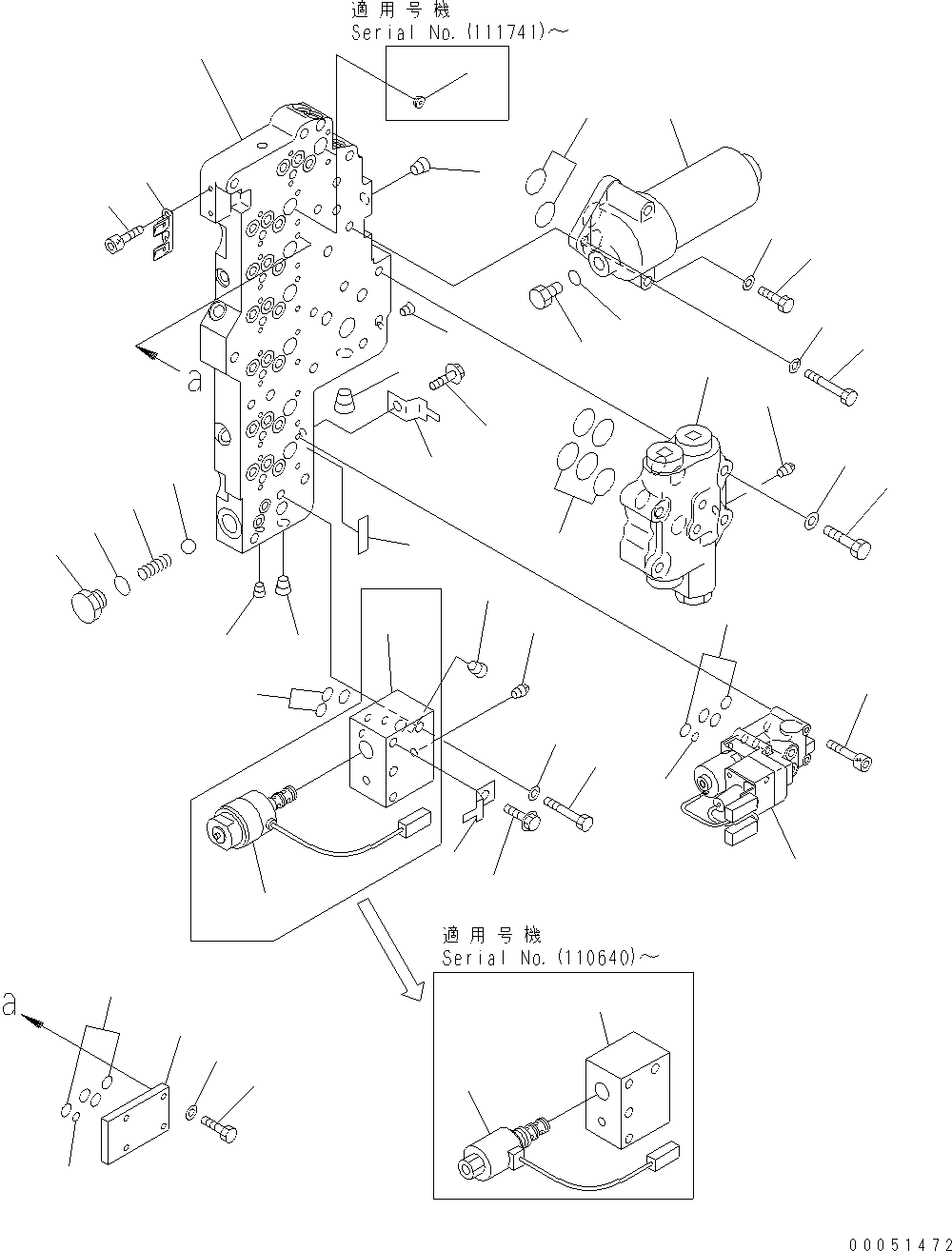 BLOC 714-12-25140 KOMATSU