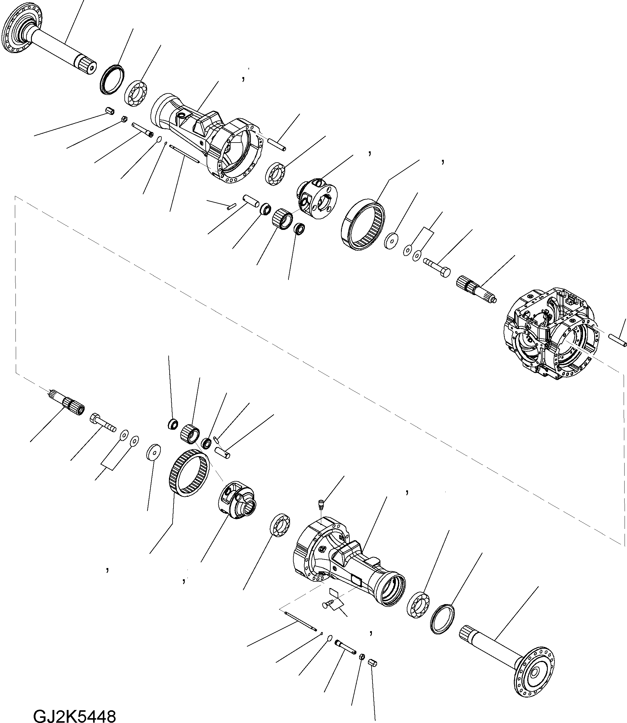 HOUSING,L.H. 423-22-33320 KOMATSU