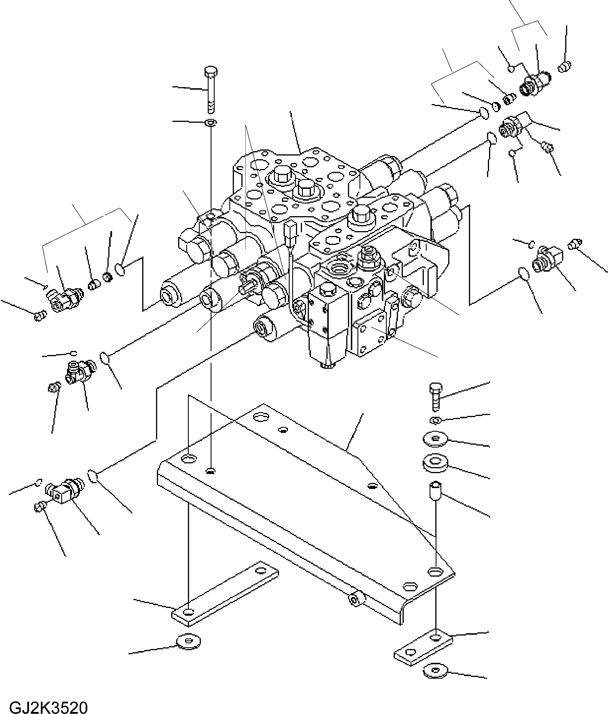 Клапан 700-92-11710 KOMATSU