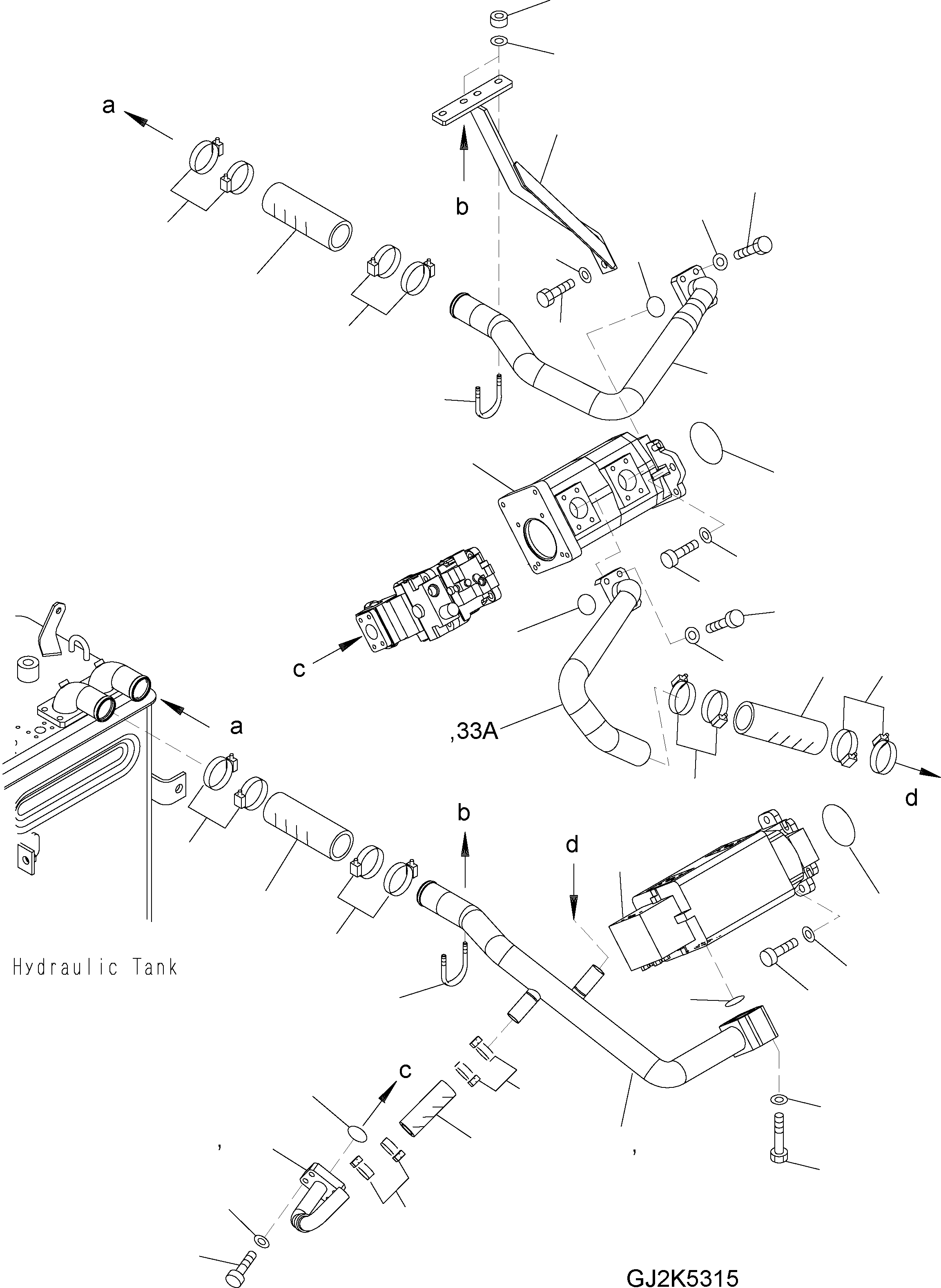PUMP SWITCH / STEERING (705-51-31160) KOMATSU