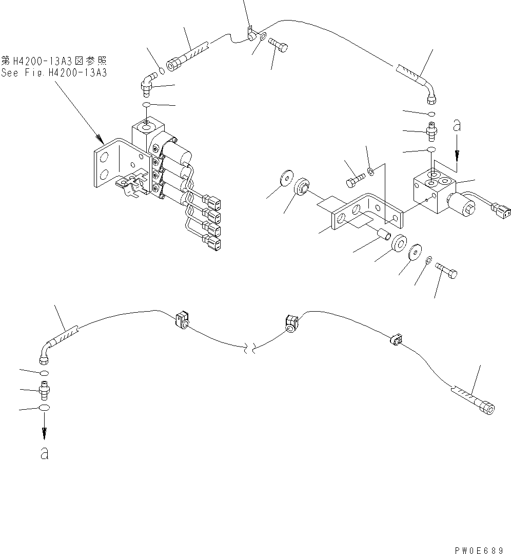 Шланг 02754-00219 KOMATSU