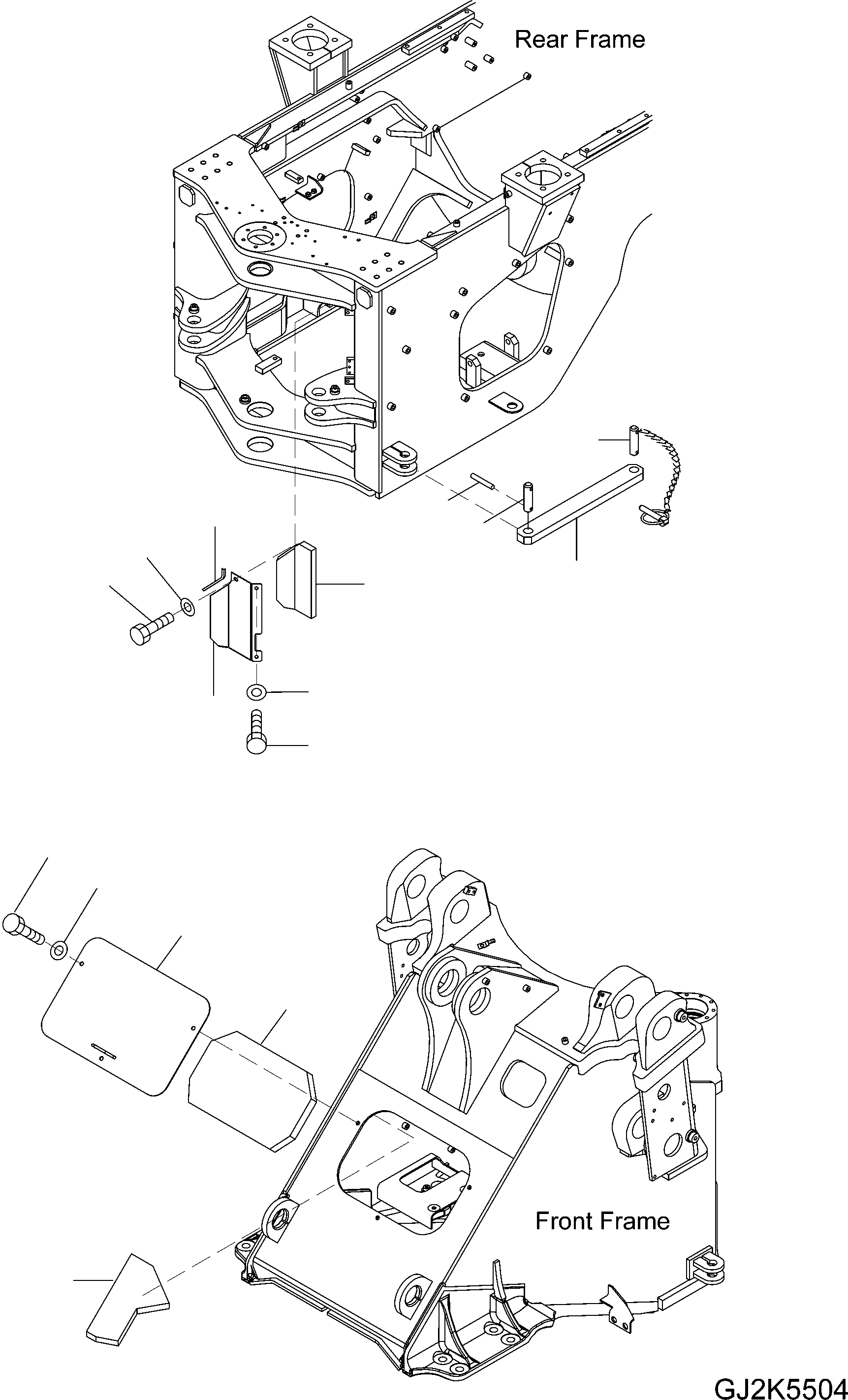 Крышка 423-46-31190 KOMATSU