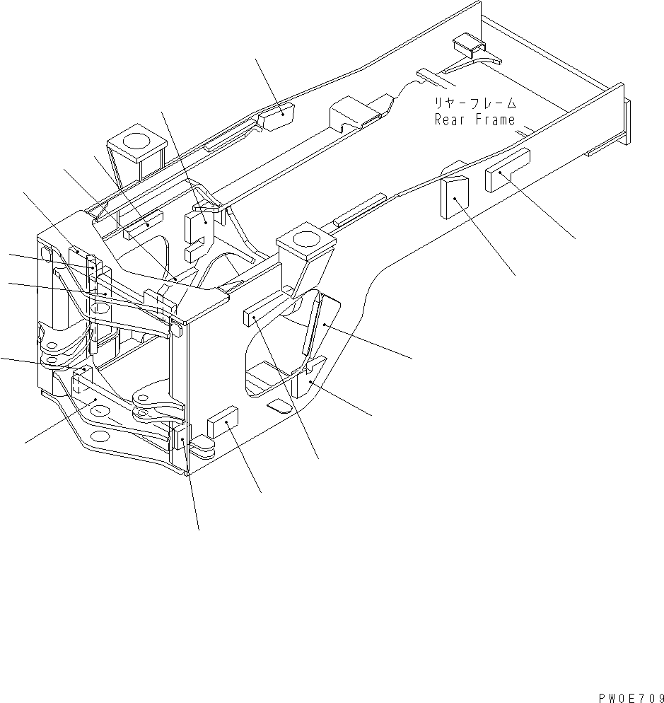 SHEET,R.H. 423-Z84-3250 KOMATSU