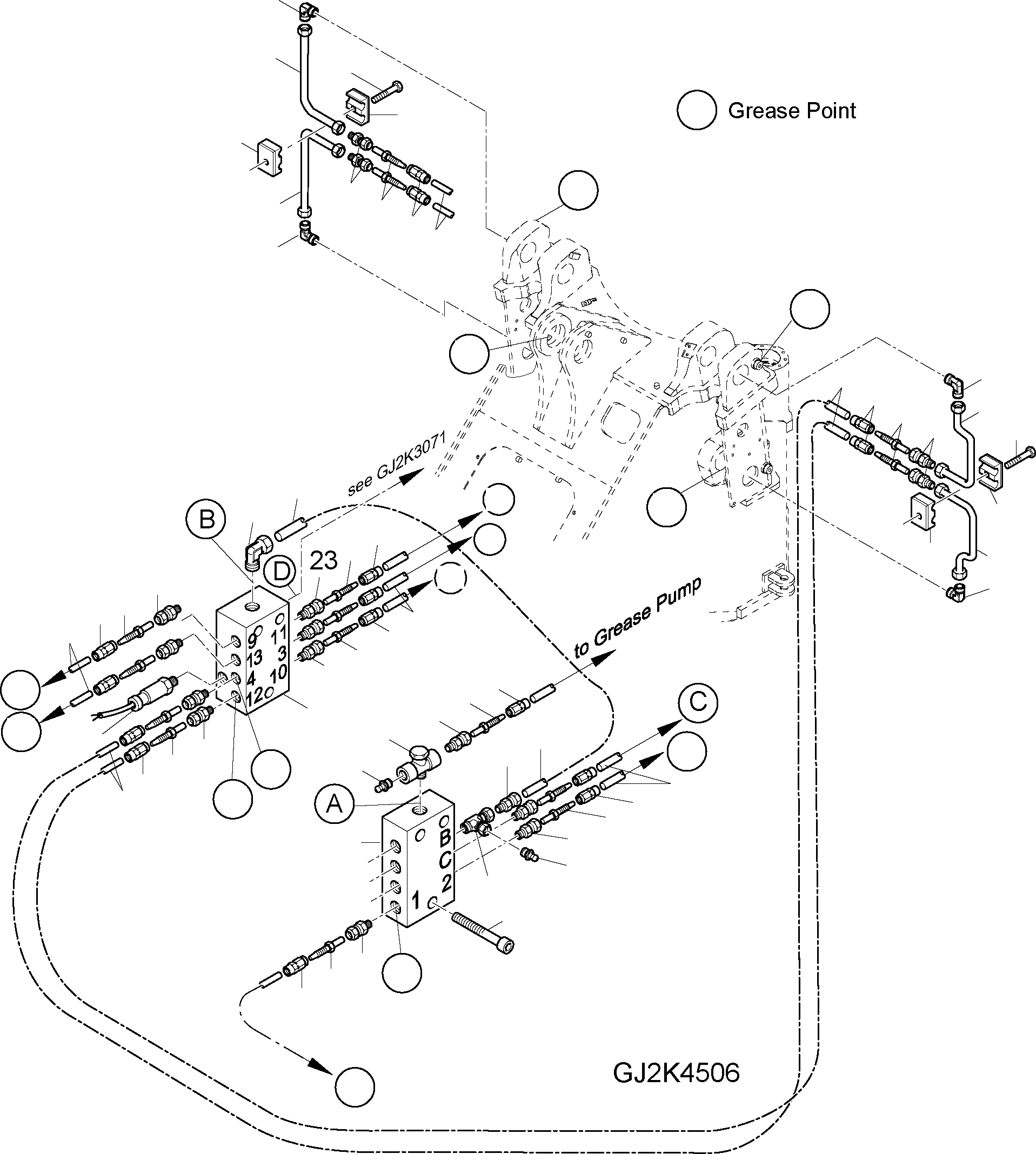 DISTRIBUTOR 423-S95-H500 KOMATSU