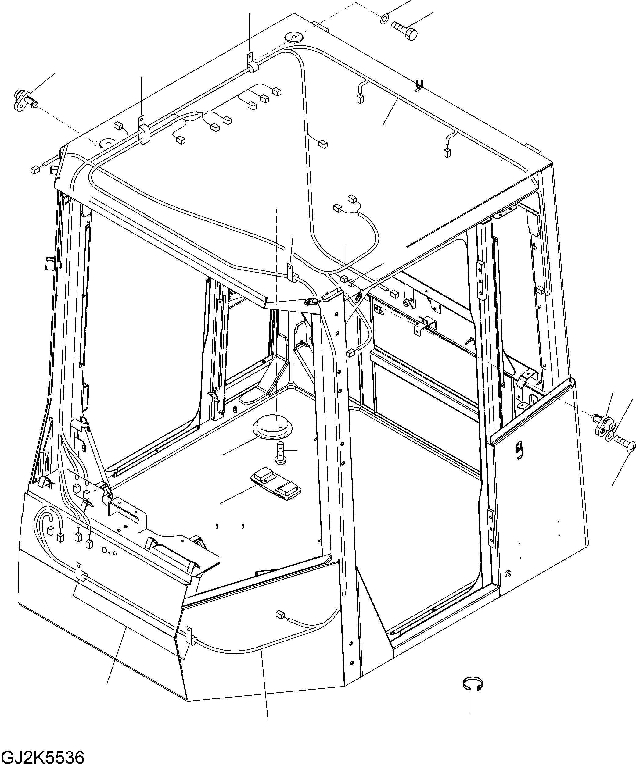 Жгут проводов 421-06-H2470 KOMATSU