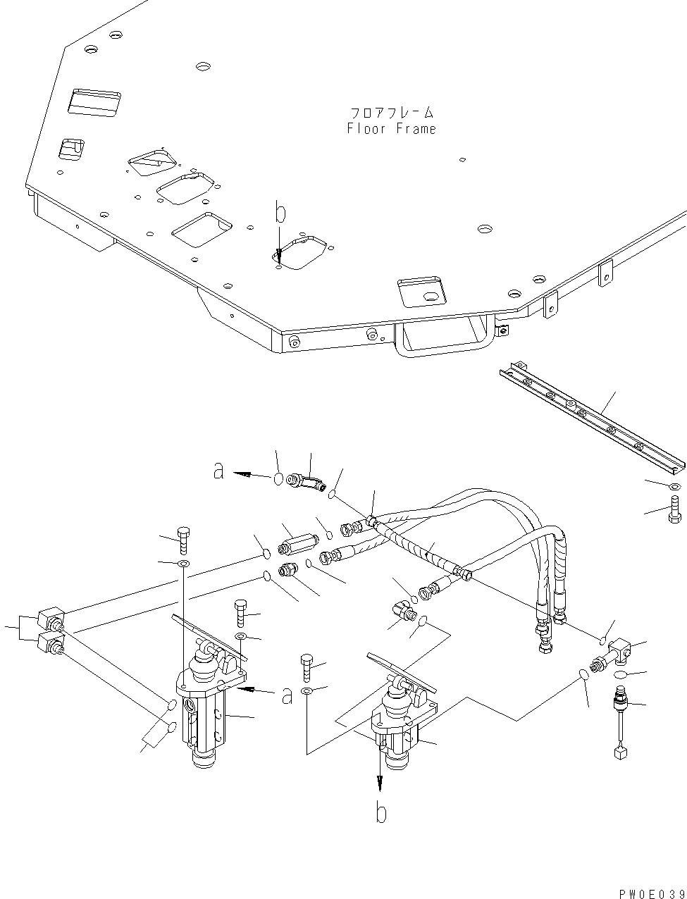 VALVE,TANDEM (424-43-38200) KOMATSU