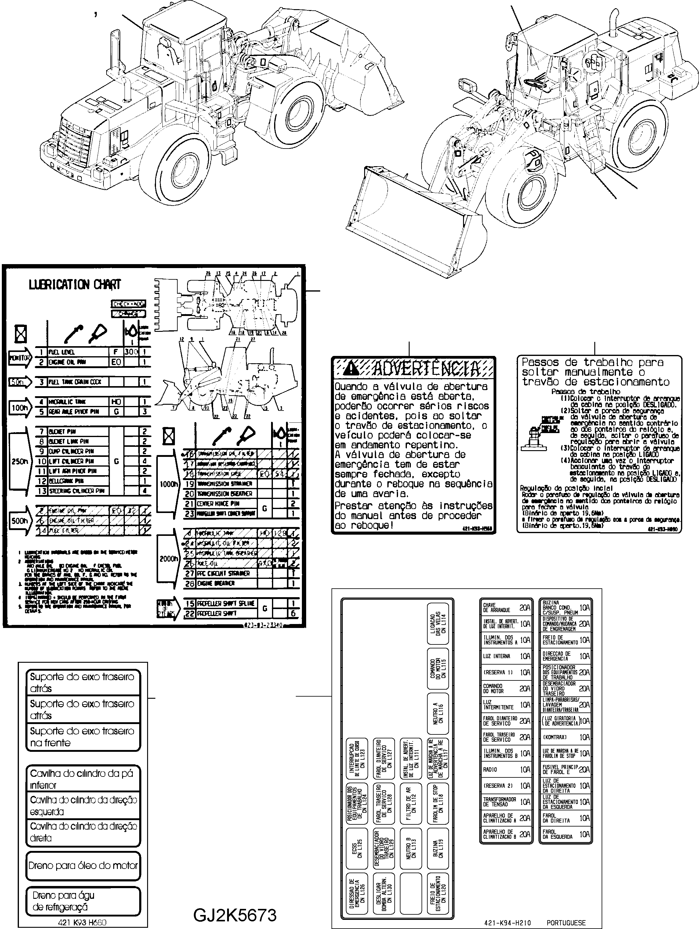 Наклейка 421-K93-H820 KOMATSU