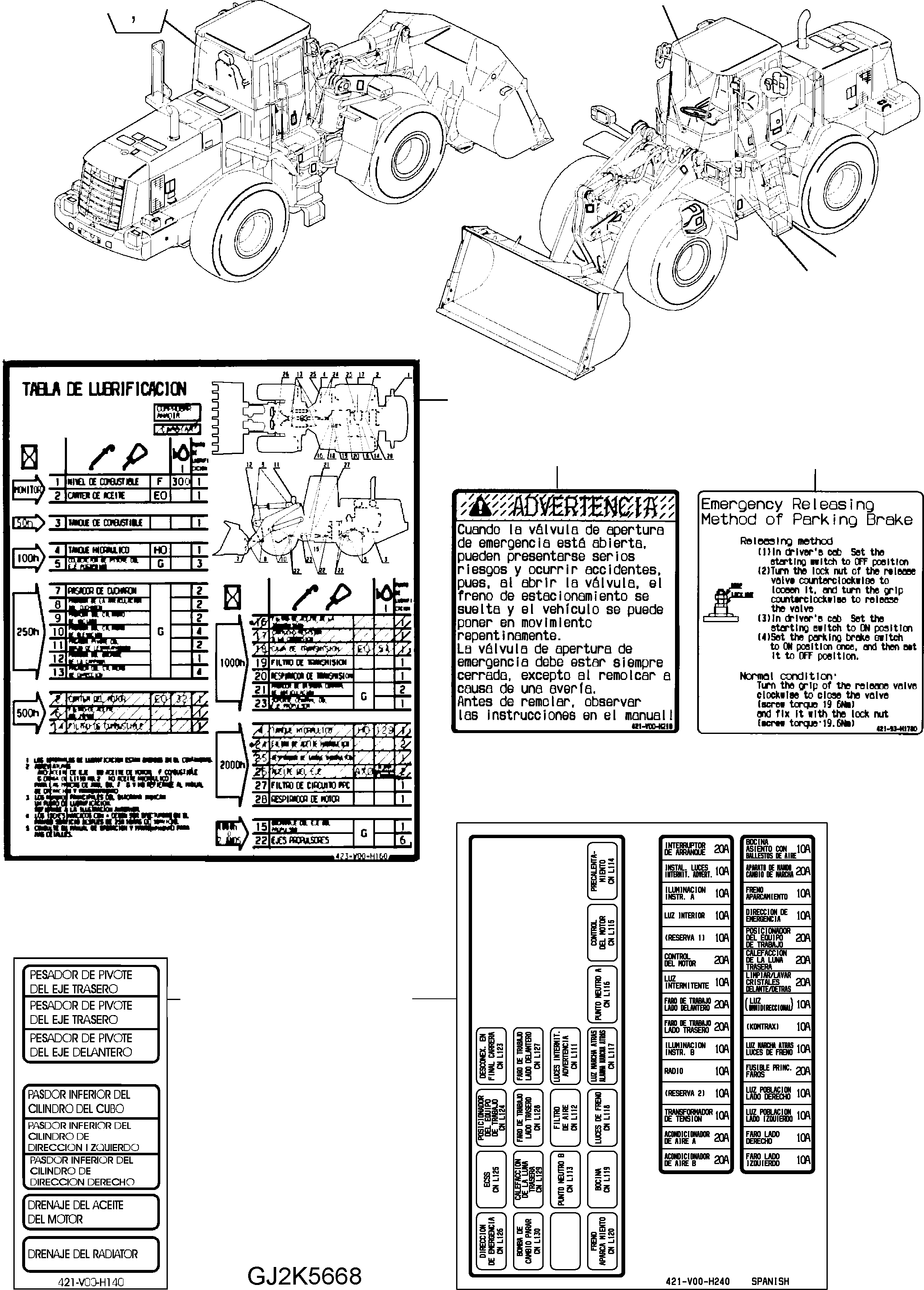 Наклейка 421-V00-H180 KOMATSU